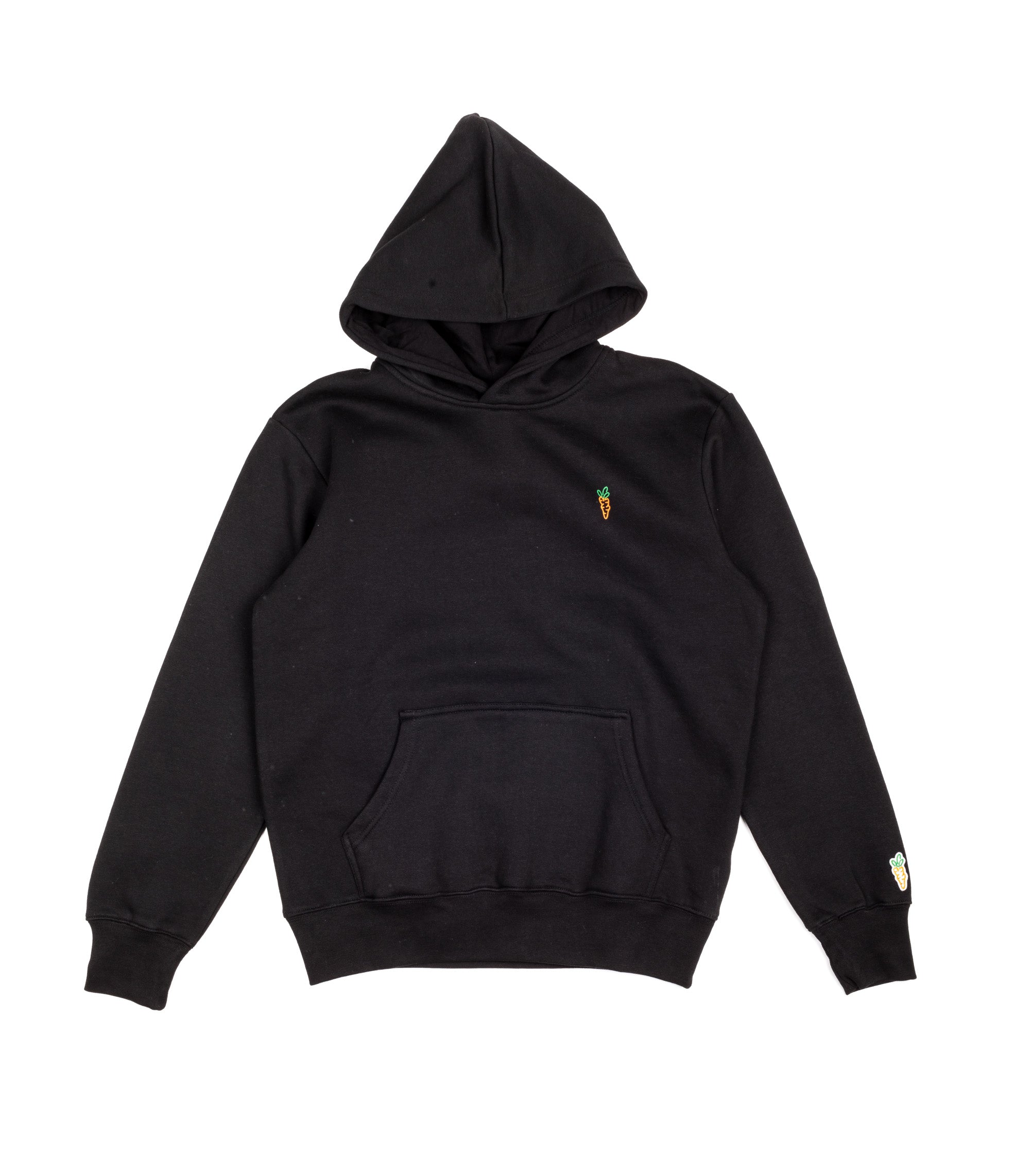 Felpa Cappuccio Carrots Signature Pullover Nero
