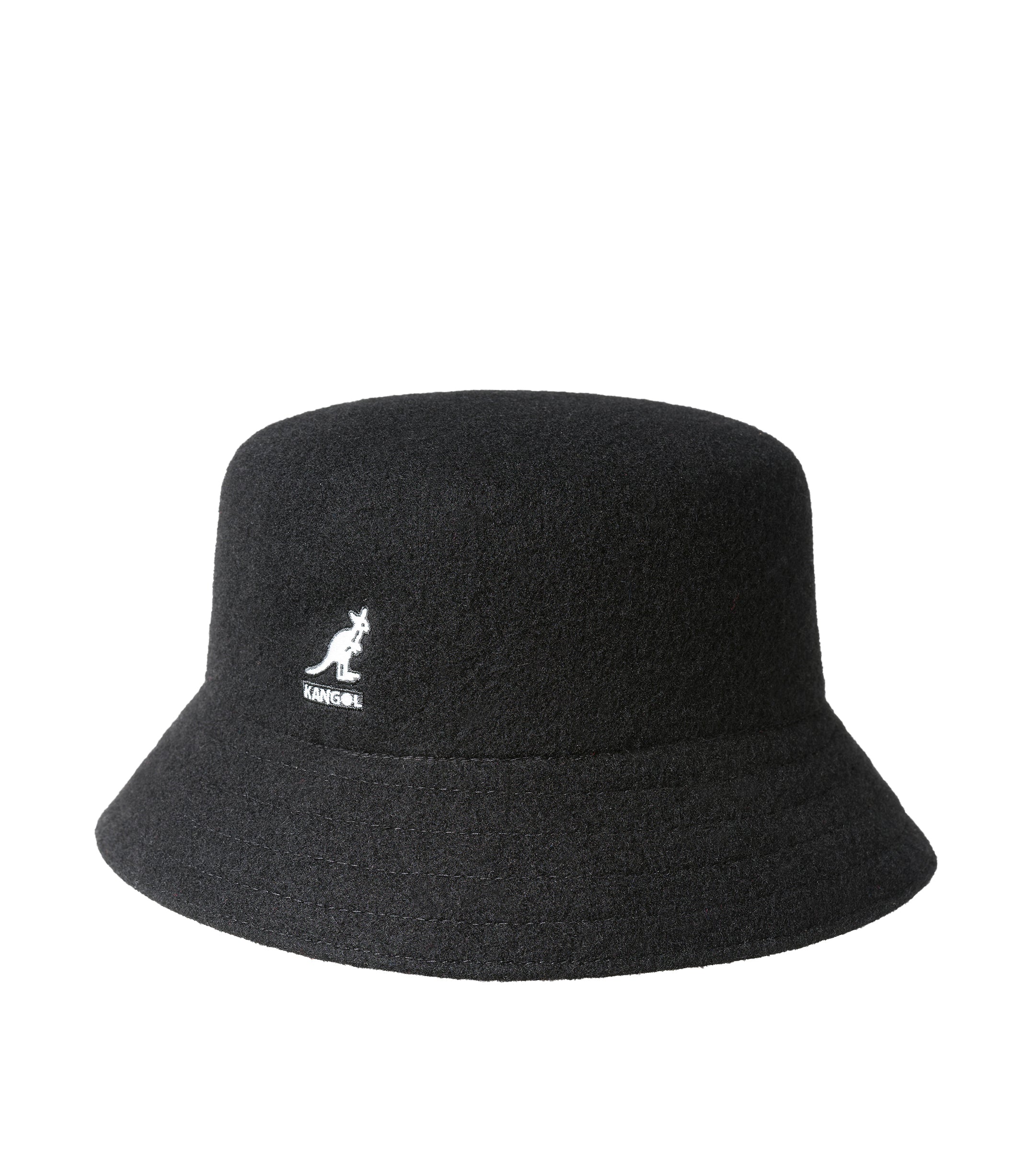 Cappello Kangol Bucket Lahinch In Lana Nero