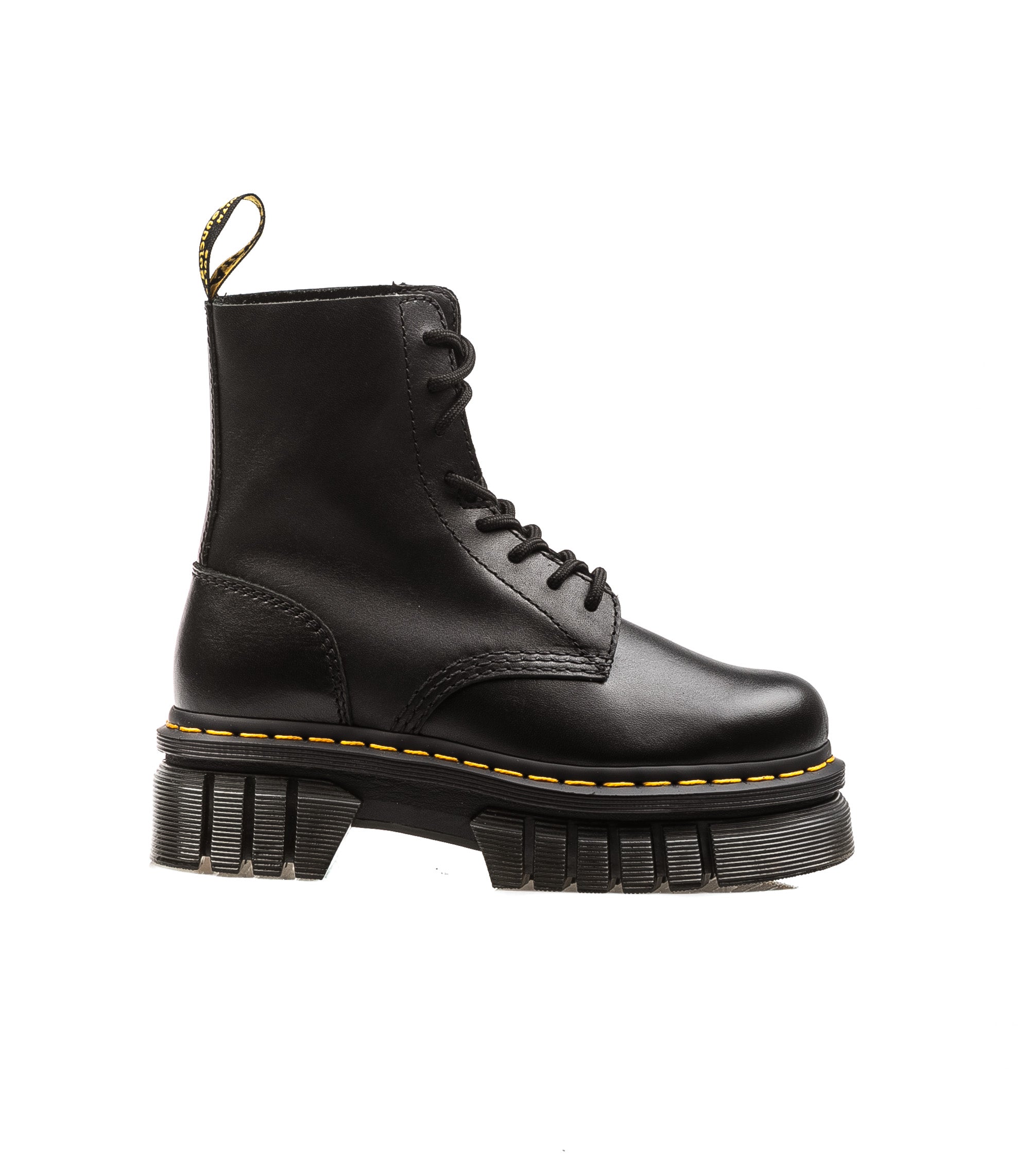 Dr Martens Audrick 8-Eye Nappa Lux 8 Fori Nero Donna