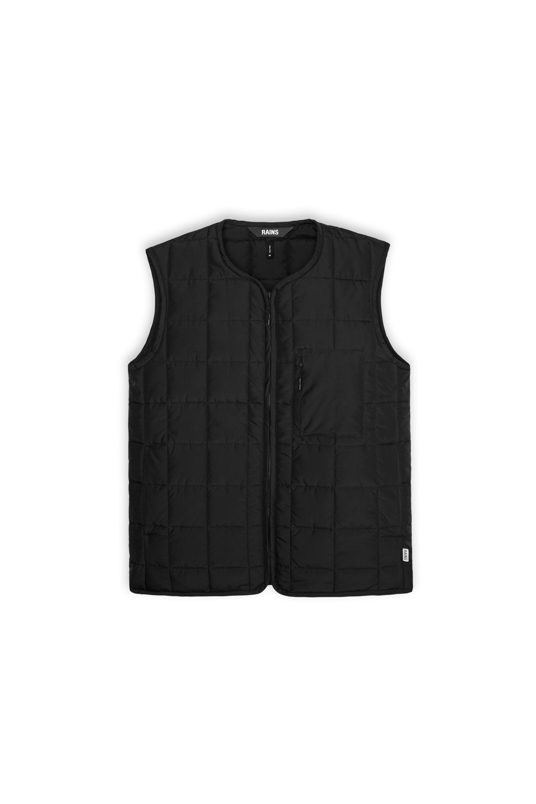 Rains String W Jacketliner Vest Nero