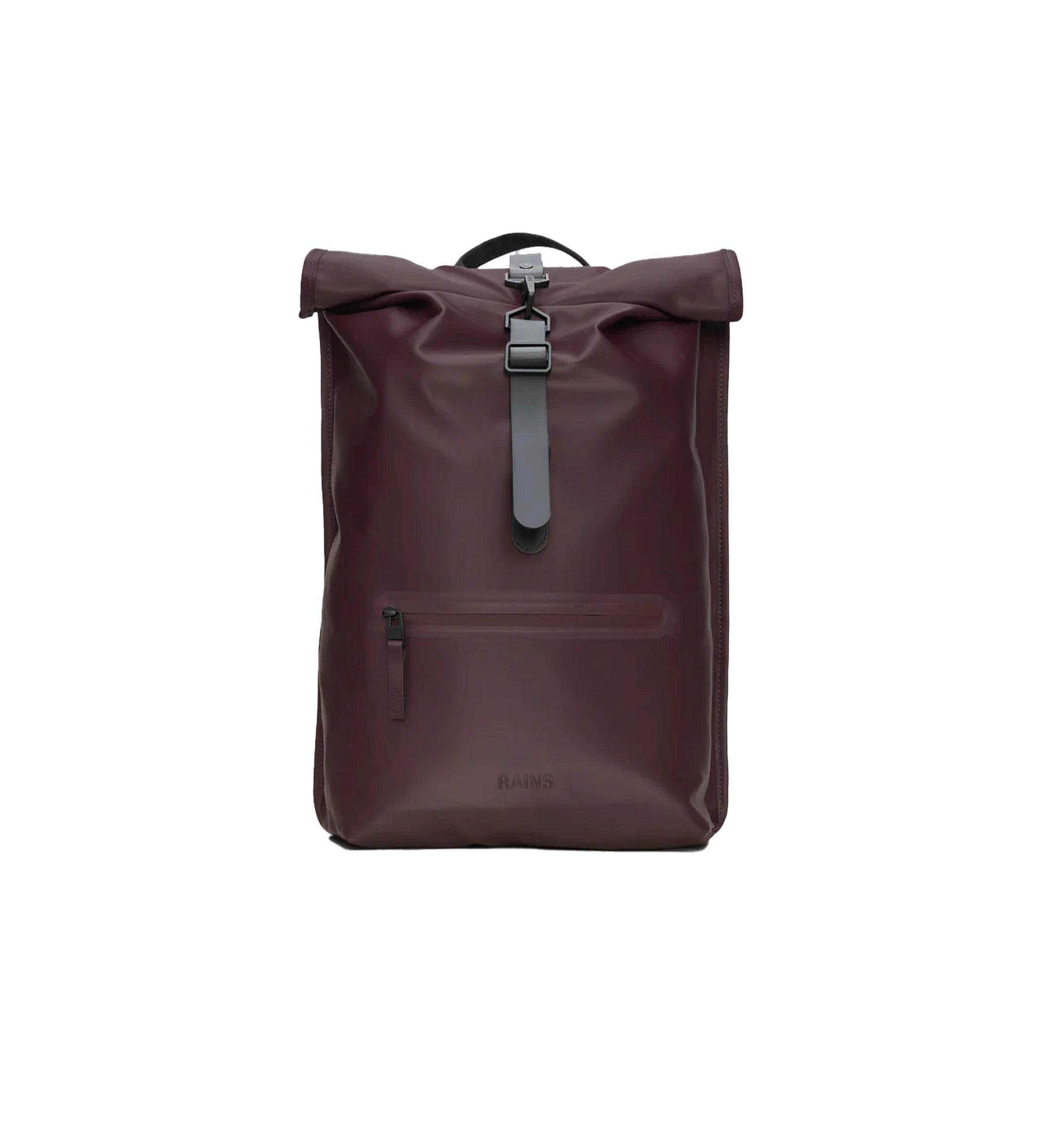 Zaino Rains Rolltop Rucksack Bordeau