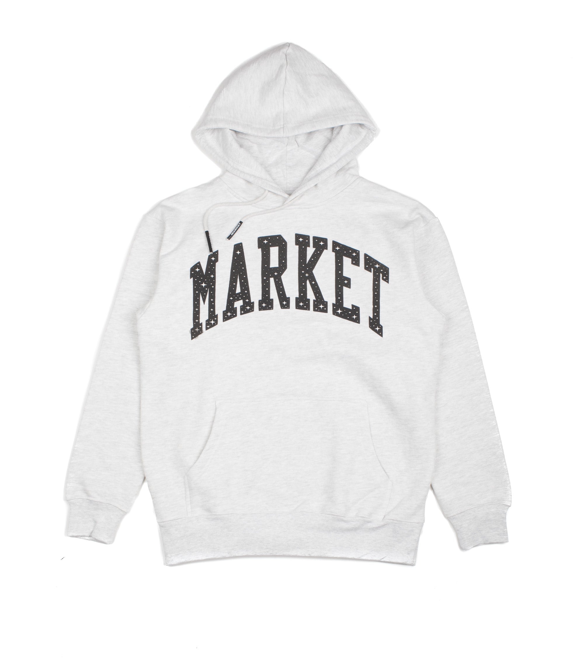 Market Arc Puff Hoodie Grigio Uomo