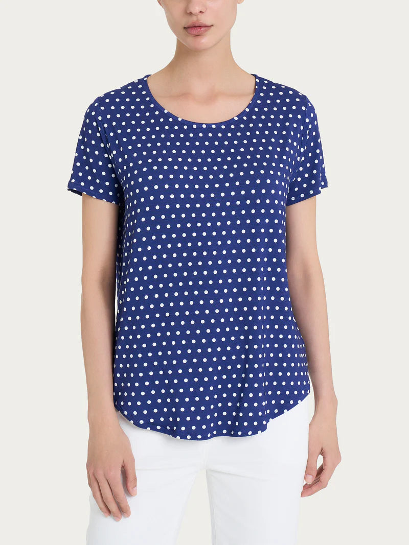 RAGNO-t-shirt a pois
