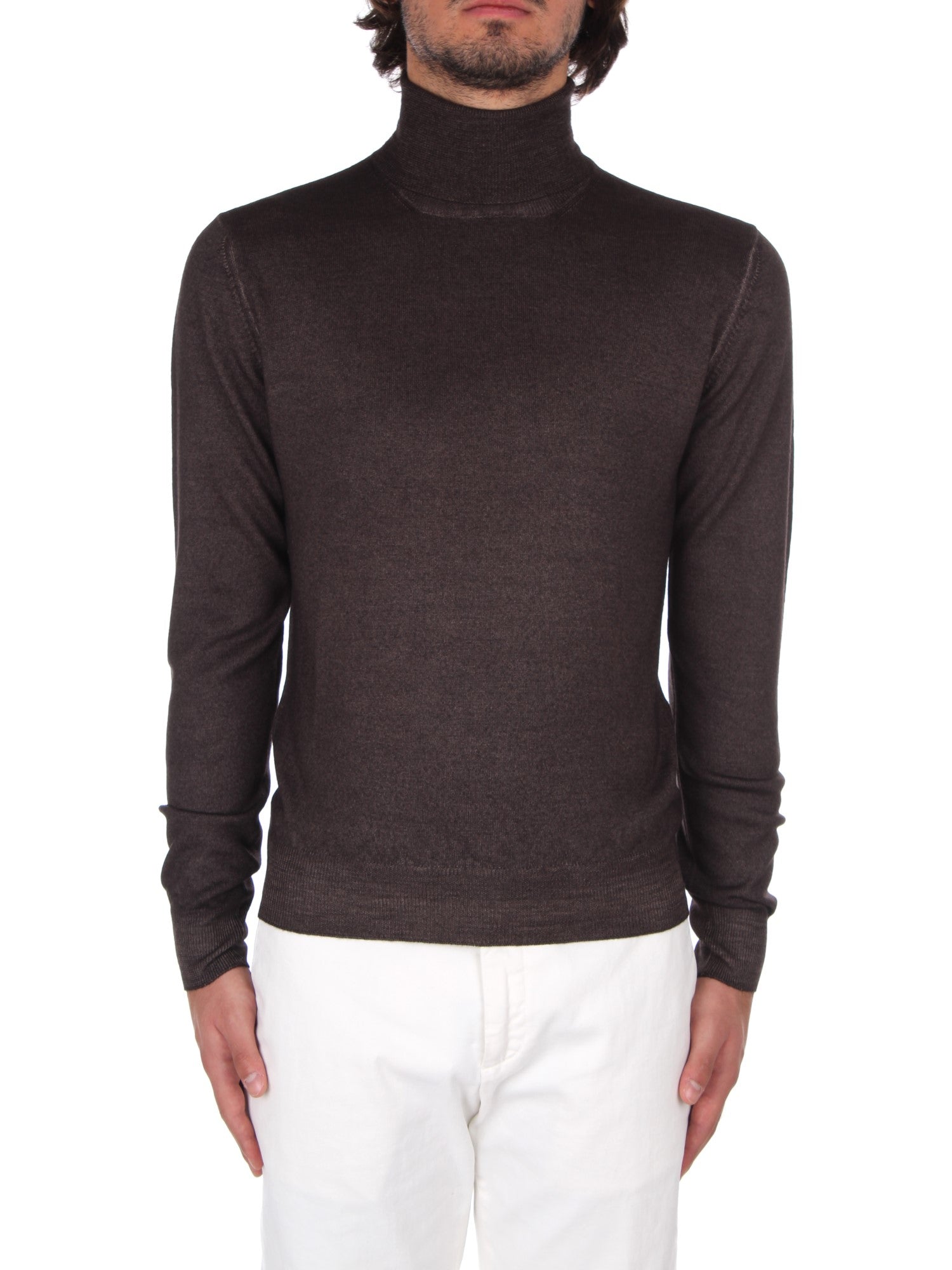 MAGLIA DOLCEVITA LA FILERIA MARRONE 308