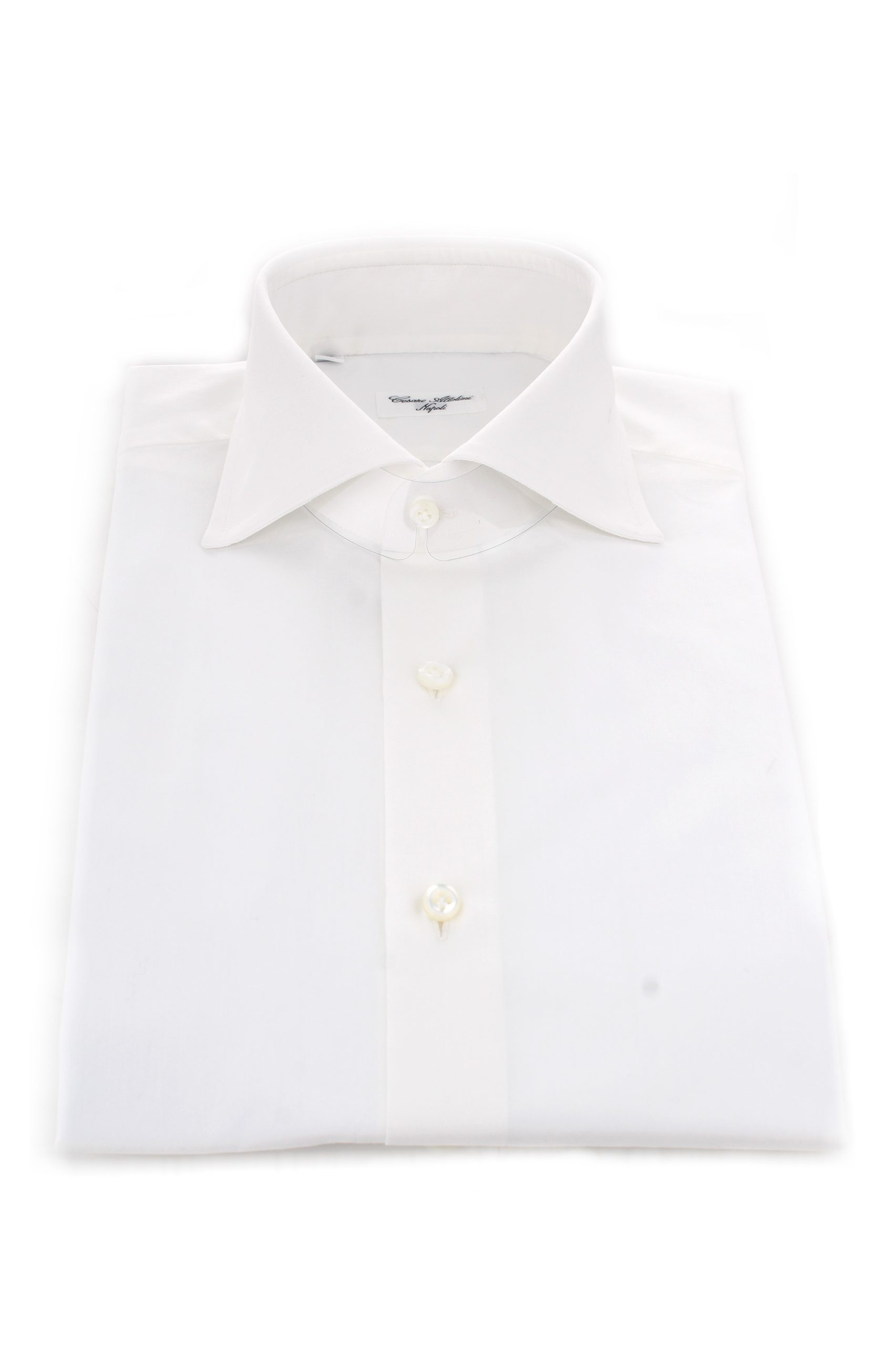 CAMICIA COLLO FRANCESE CESARE ATTOLINI BIANCO 001