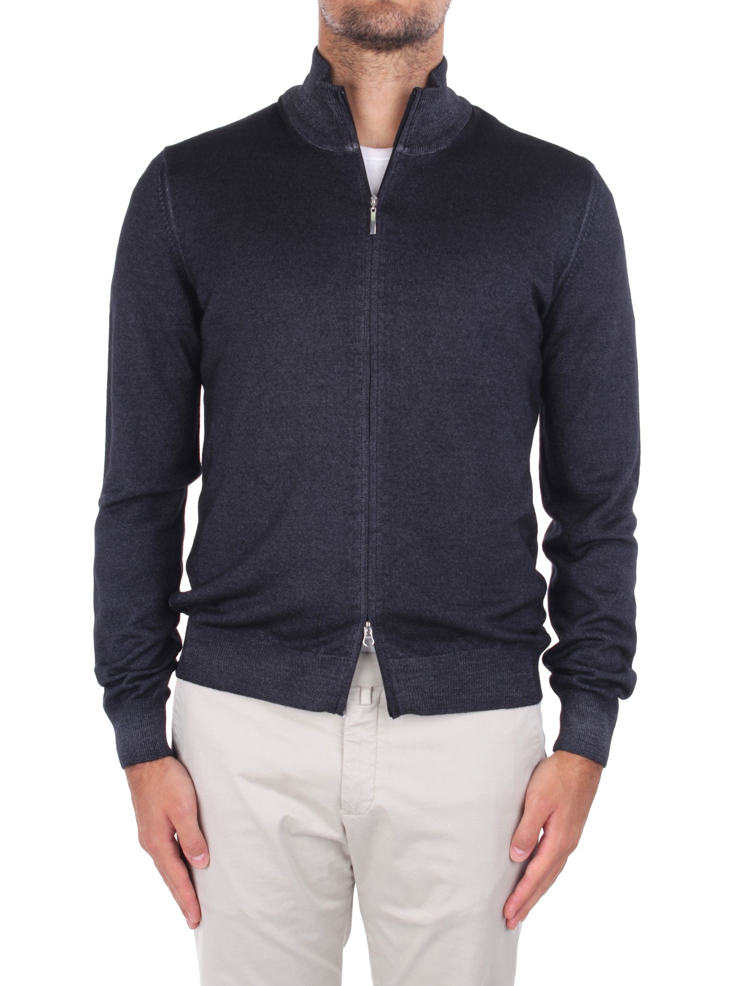 CARDIGAN LA FILERIA GRIGIO 914