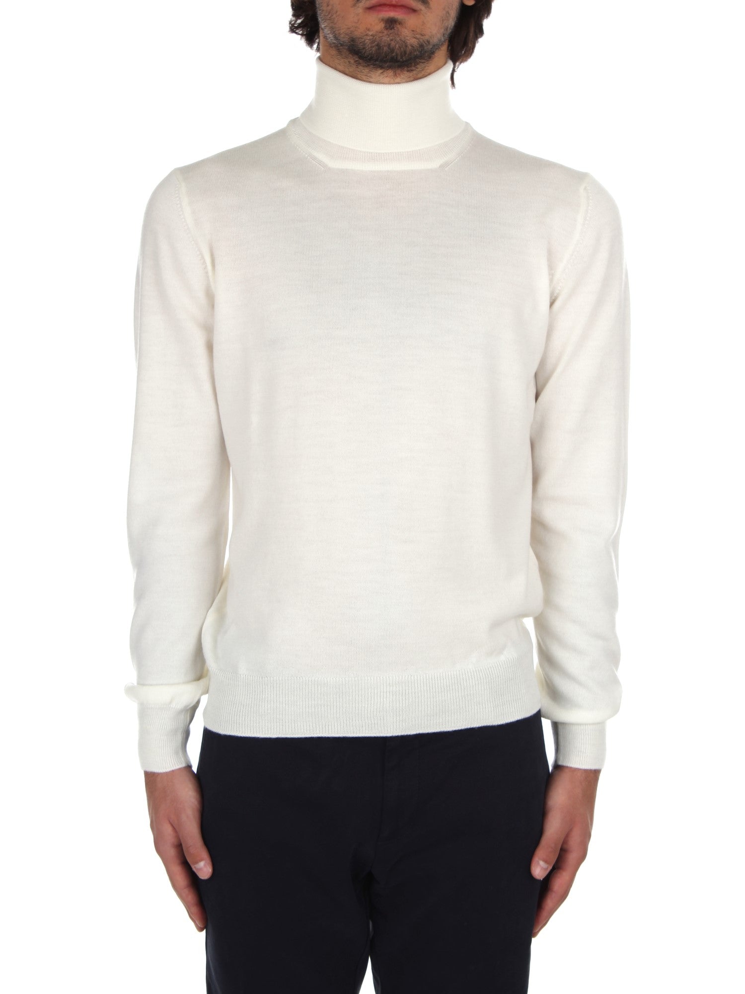 MAGLIA DOLCEVITA LA FILERIA BIANCO 005