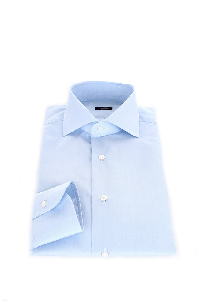CAMICIA COLLO FRANCESE BARBA CELESTE 2