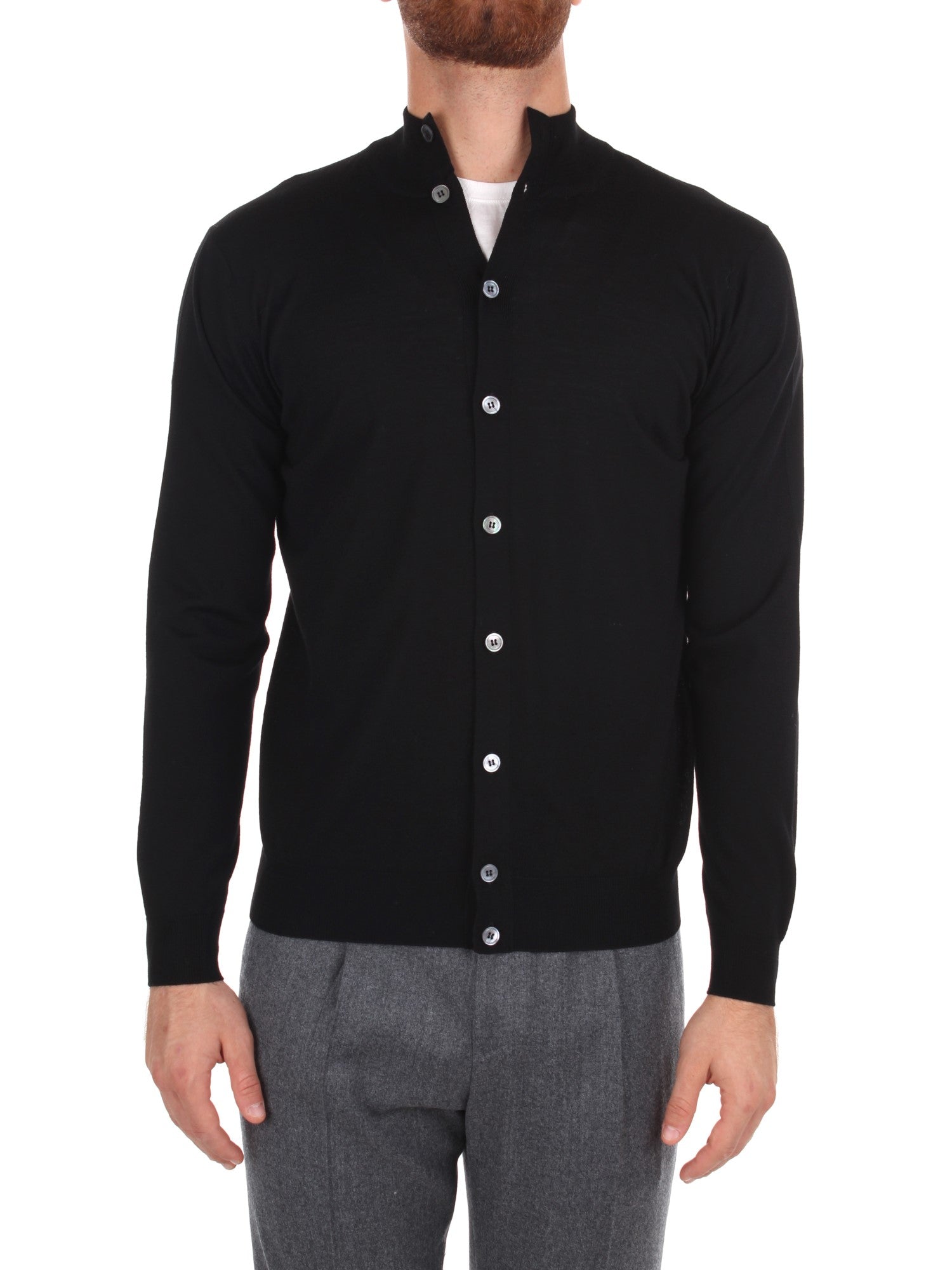 CARDIGAN ARROWS NERO 990