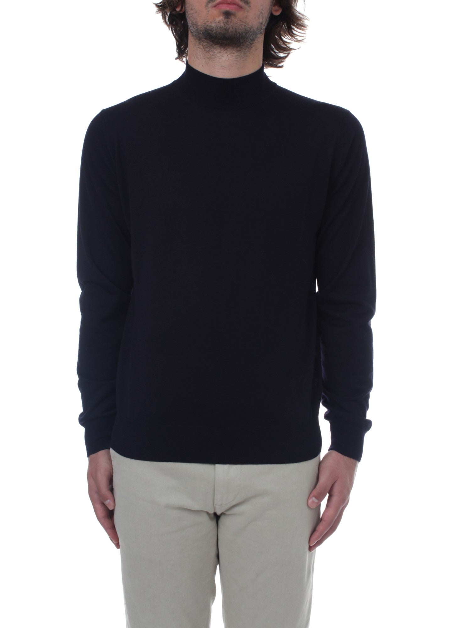 MAGLIA CON COLLO A LUPETTO ARROWS BLU 890