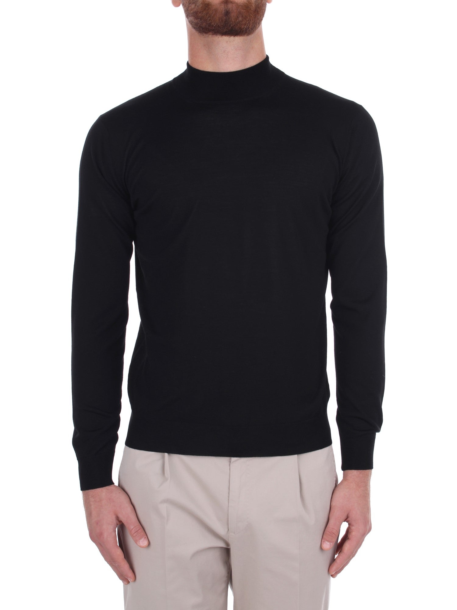 MAGLIA CON COLLO A LUPETTO ARROWS NERO 990