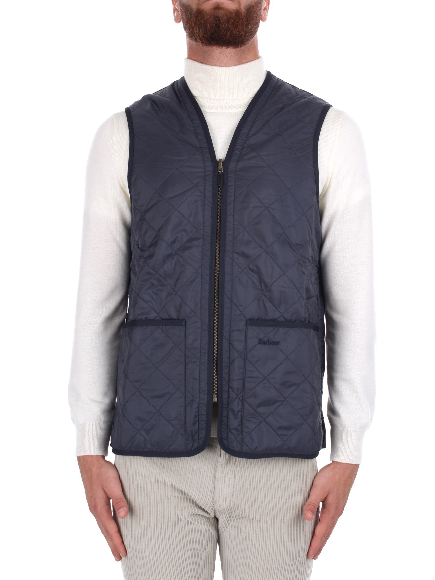 GILET BARBOUR POLARQUILT NAVY NY91