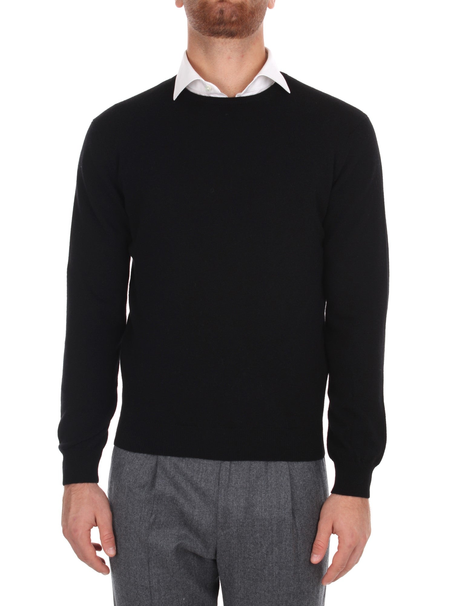 MAGLIA GIROCOLLO HINDUSTRIE NERO 990