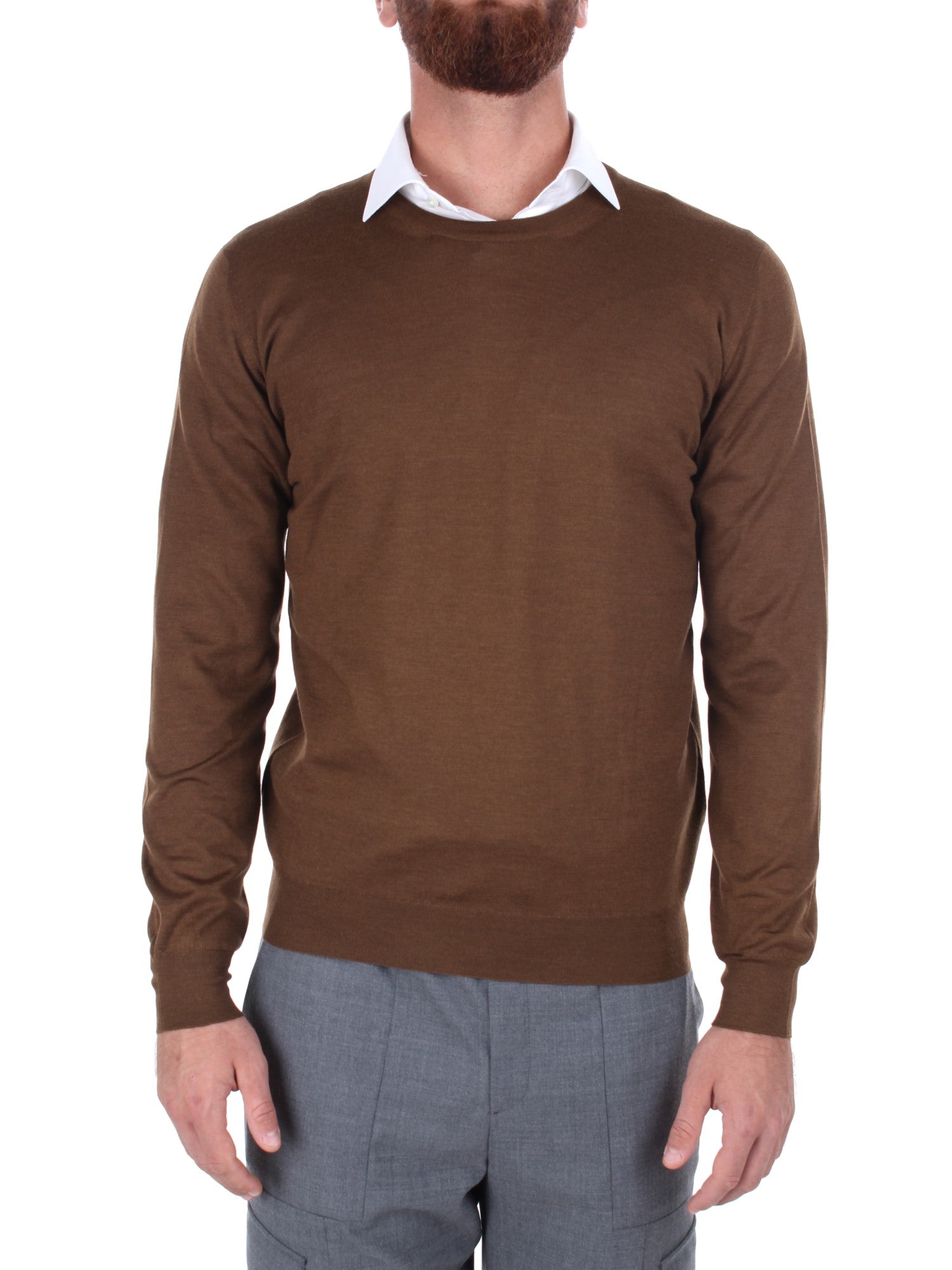 MAGLIA GIROCOLLO MAURO OTTAVIANI MARRONE 54520