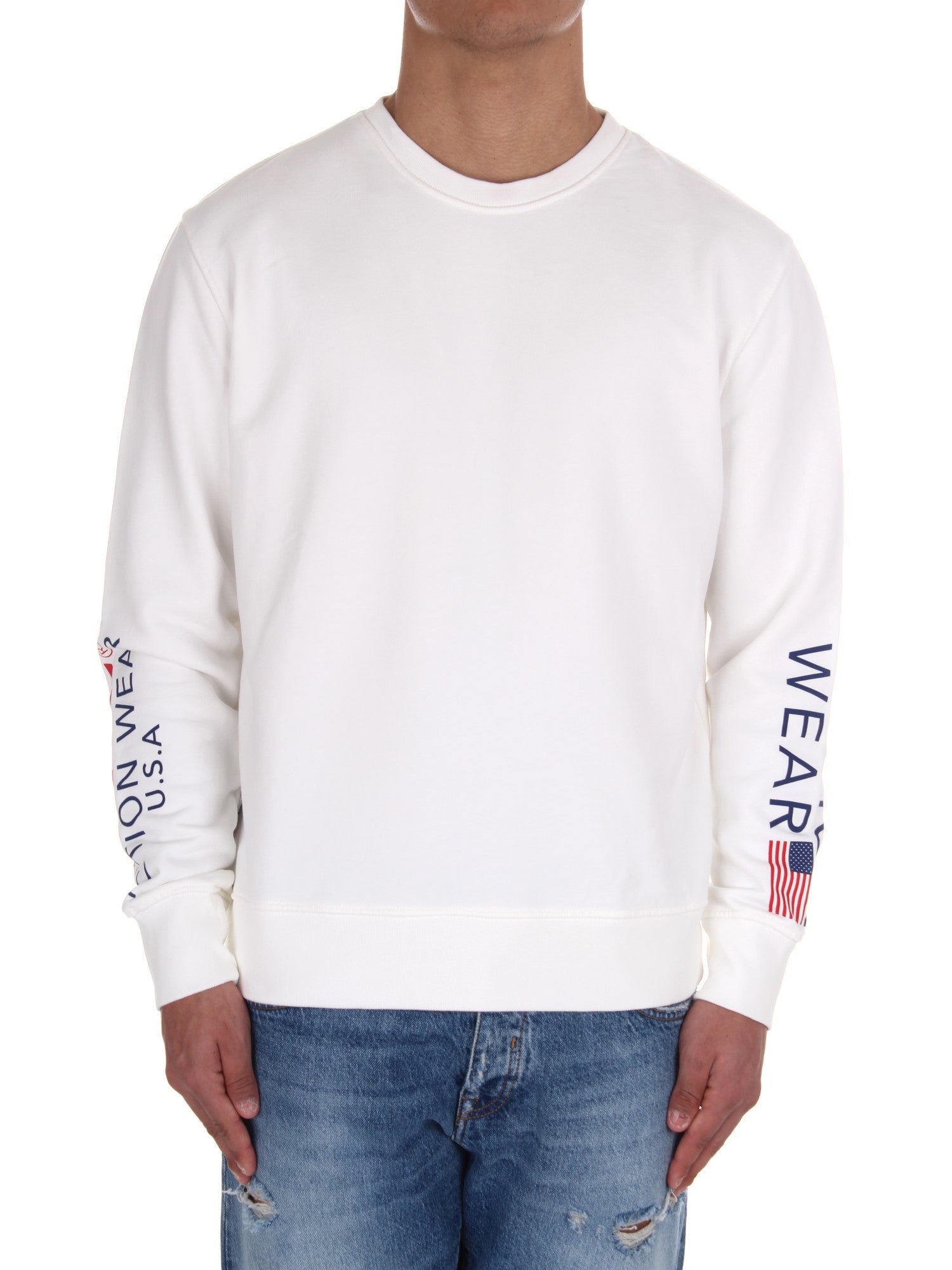 FELPA GIROCOLLO AUTRY BIANCO