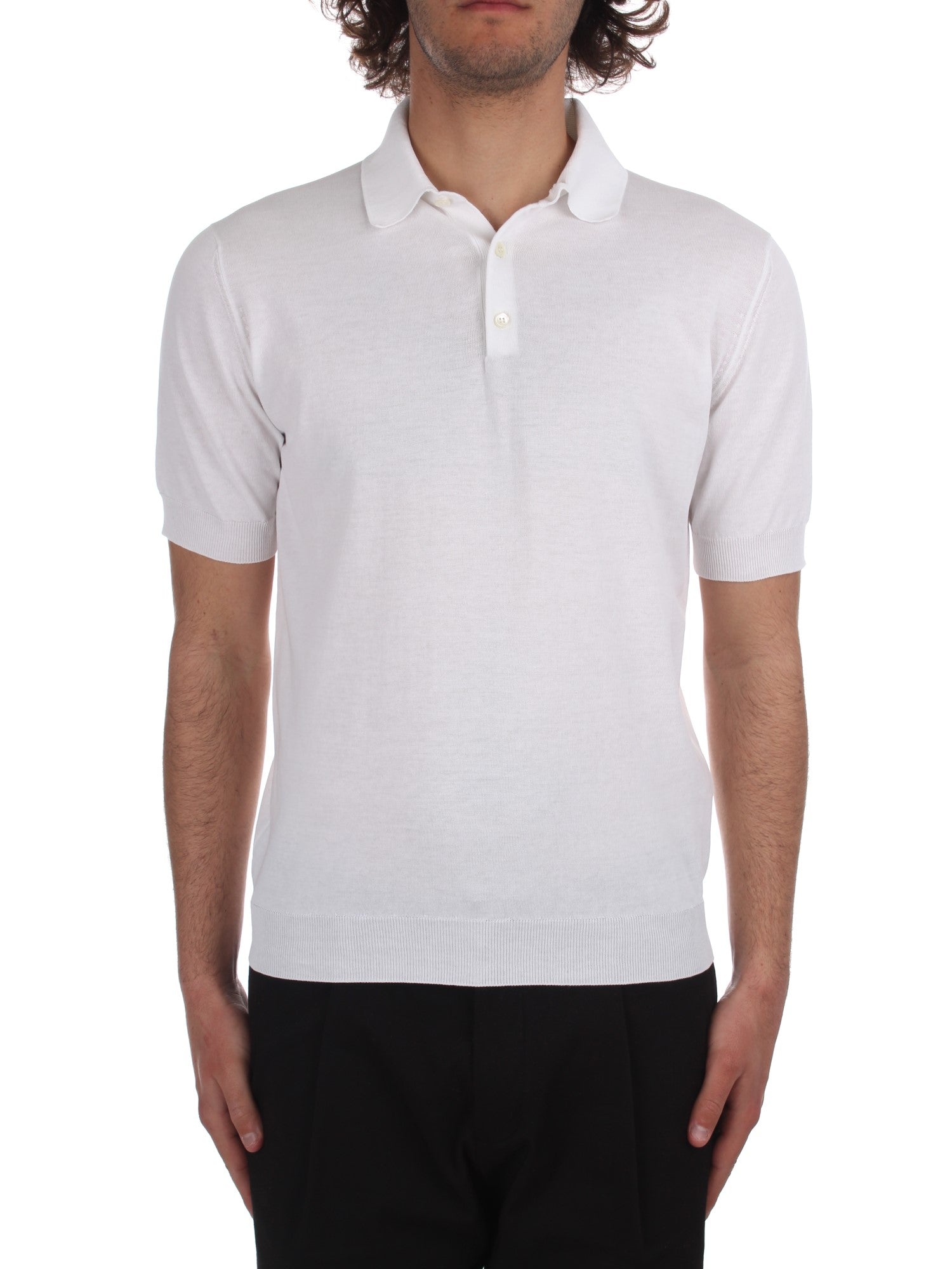 POLO 3 BOTTONI MANICHE CORTE ARROWS BIANCO 001