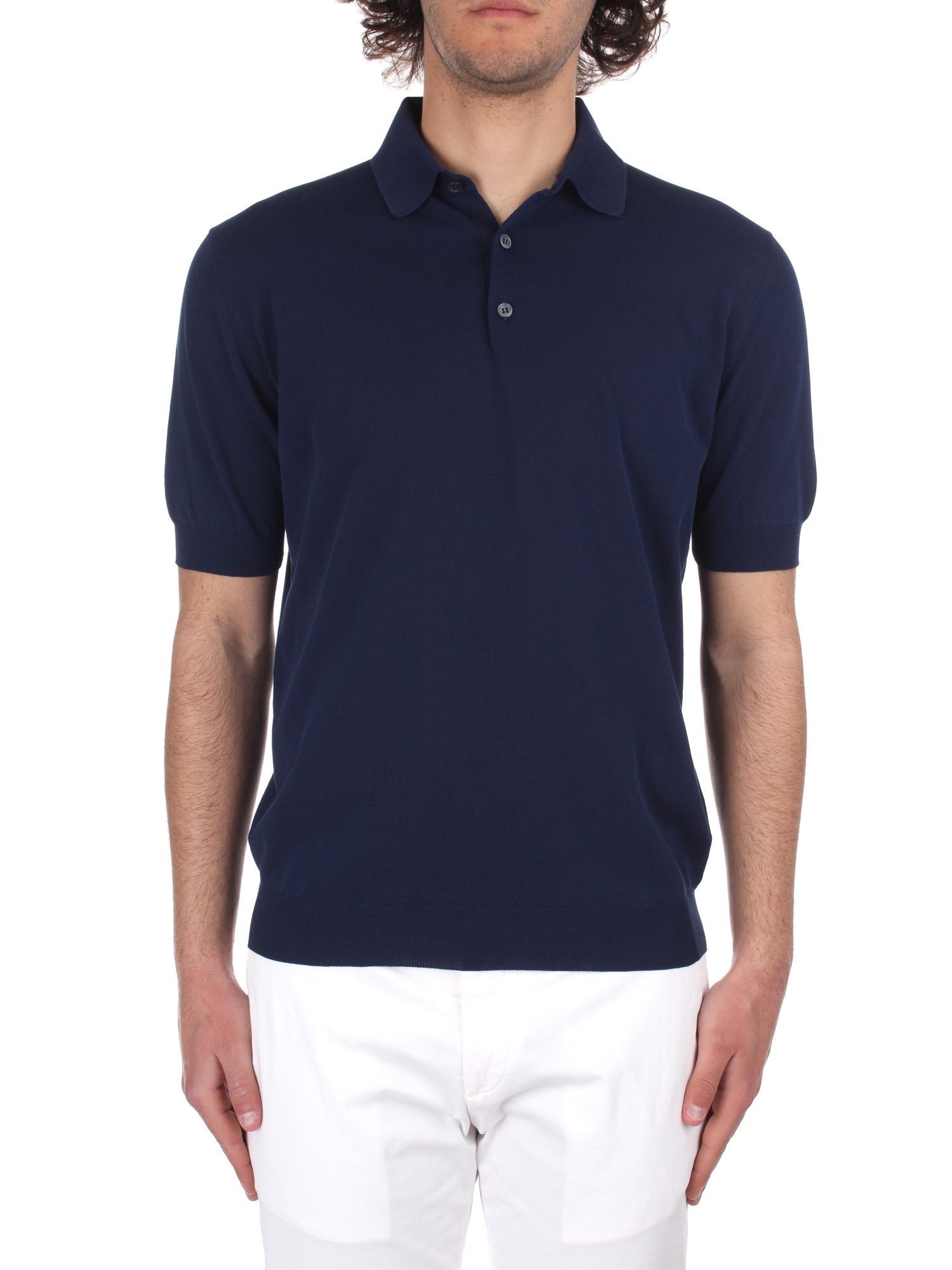 POLO 3 BOTTONI MANICHE CORTE ARROWS INDACO 880