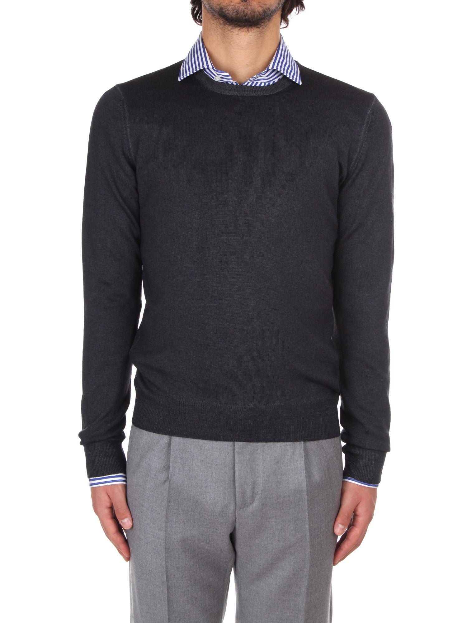 MAGLIA GIROCOLLO LA FILERIA NERO 099