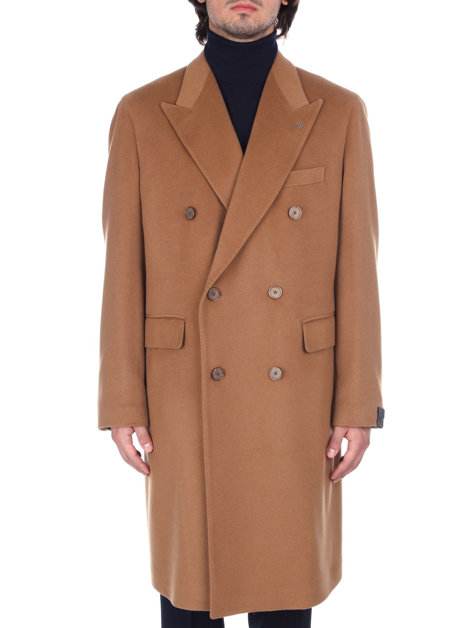 CAPPOTTO DOPPIOPETTO PINO LERARIO LONDRA MARRONE F5059