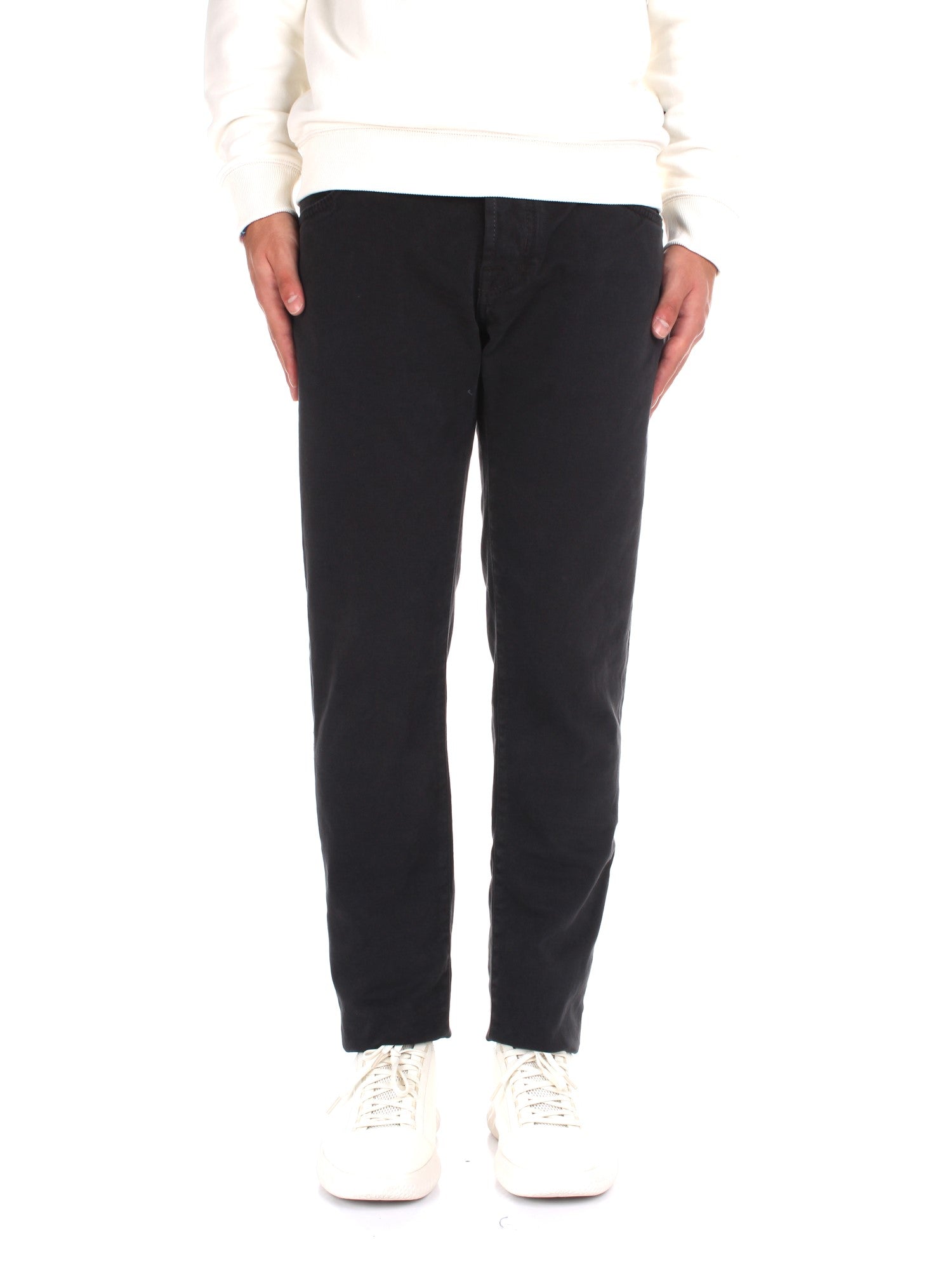 PANTALONI 5 TASCHE JACOB COHEN NERO C63