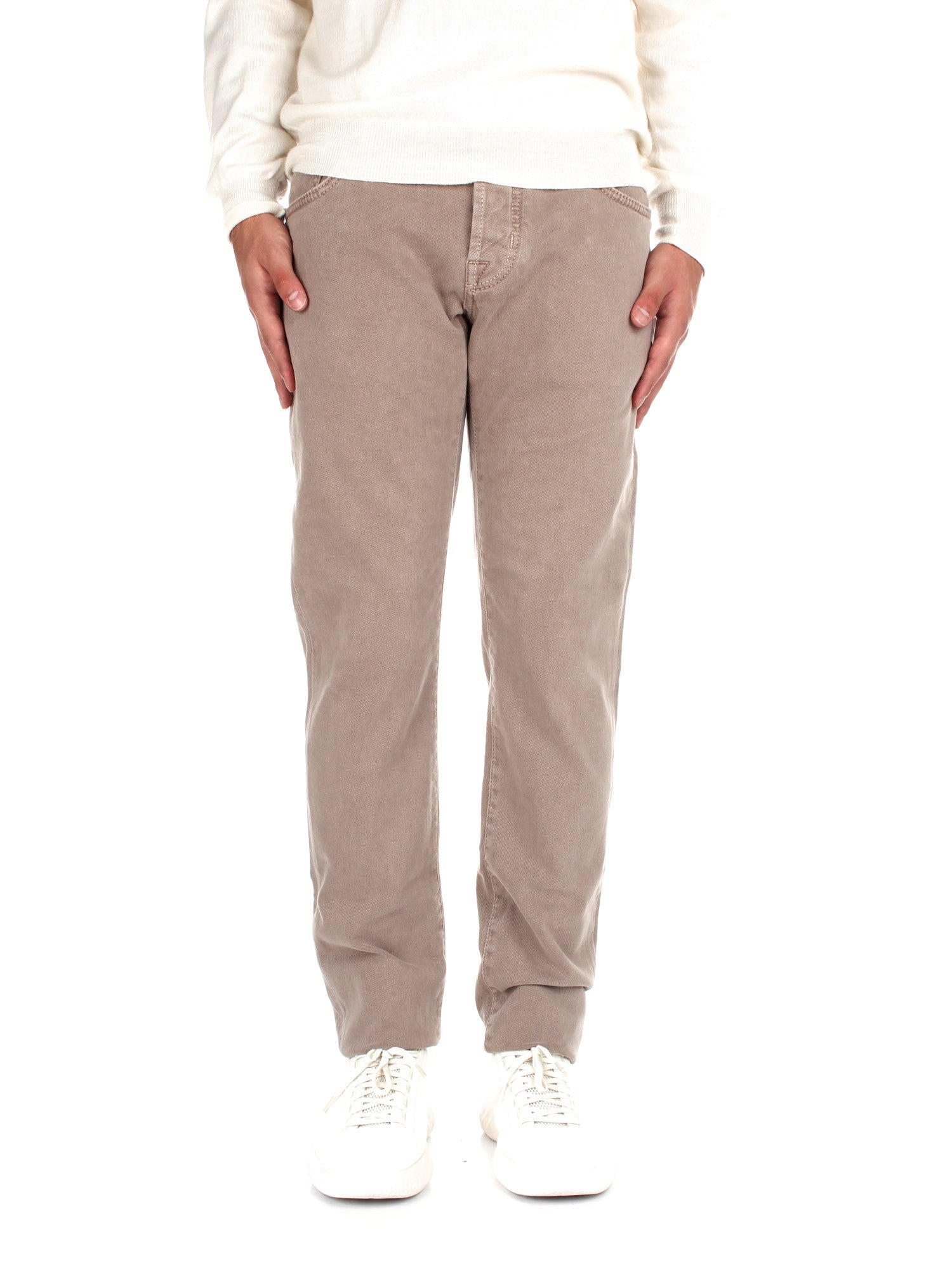 PANTALONE 5 TASCHE JACOB COHEN BEIGE D37