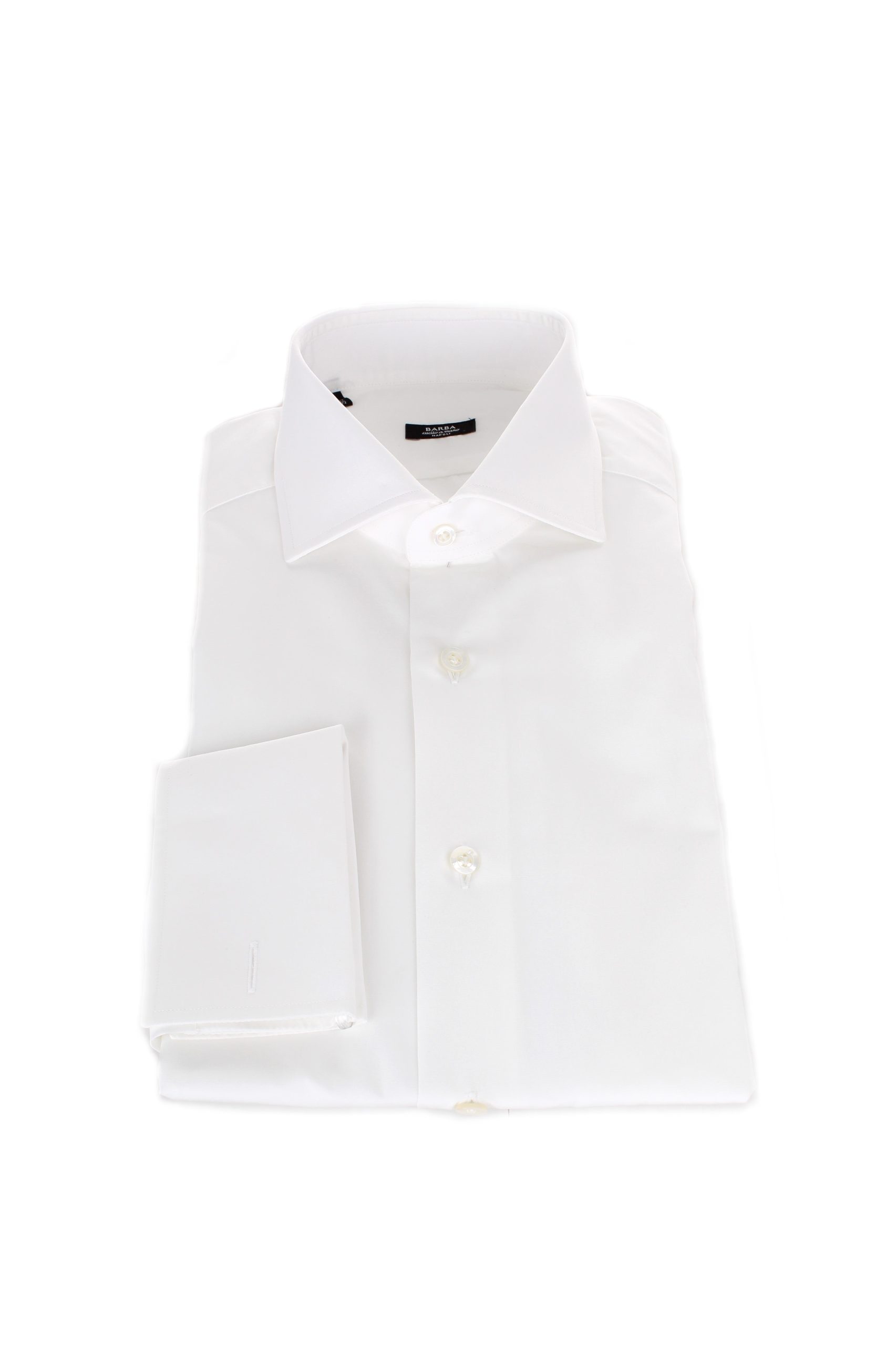 CAMICIA COLLO FRANCESE CON POLSO GEMELLI BARBA BIANCO 1