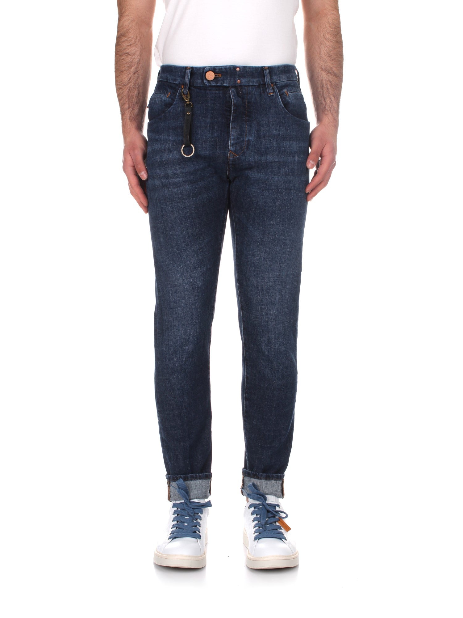 JEANS 5 TASCHE INCOTEX BLUE DIVISION WASH 3