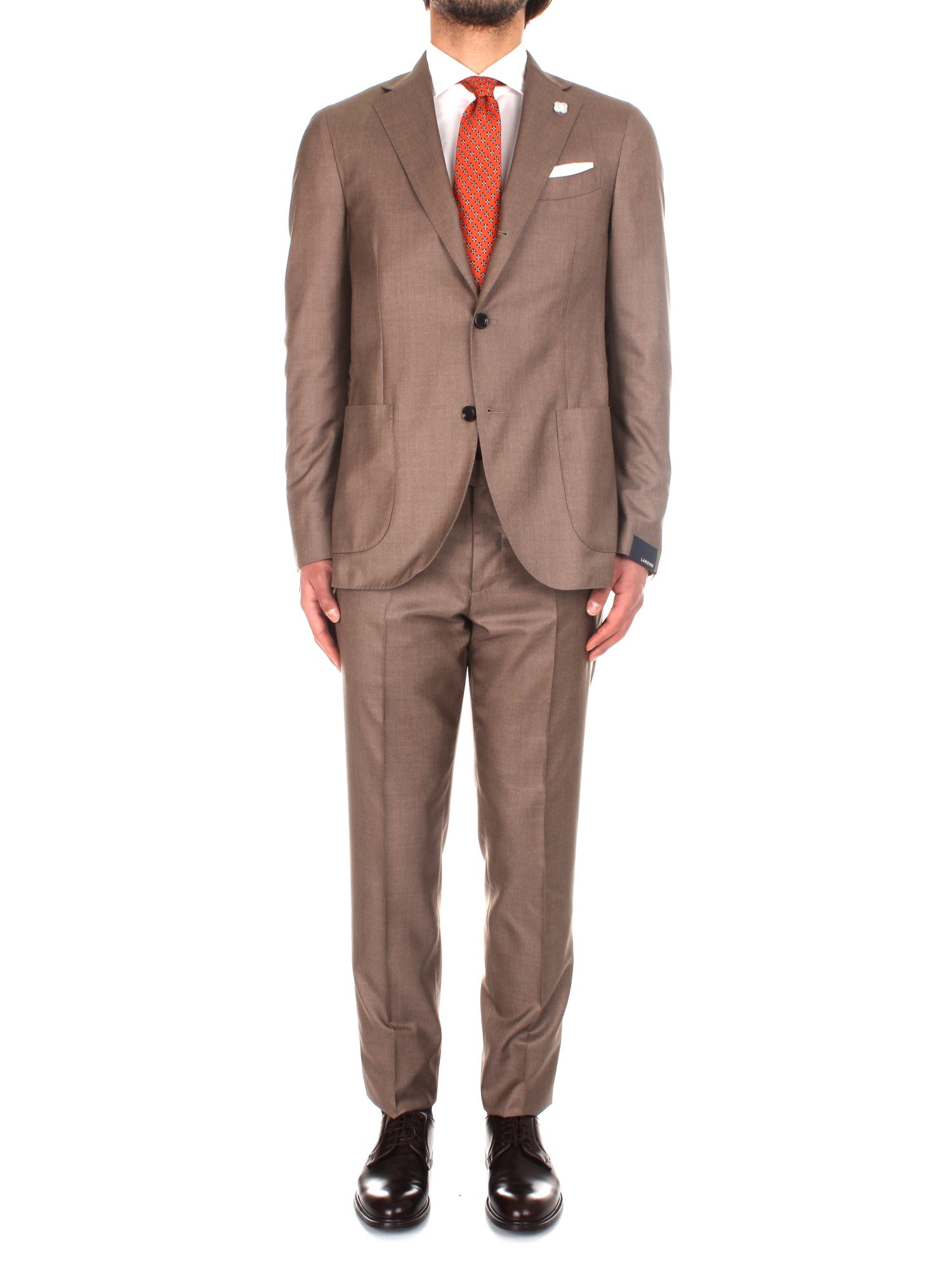 ABITO MONOPETTO LARDINI MARRONE 280