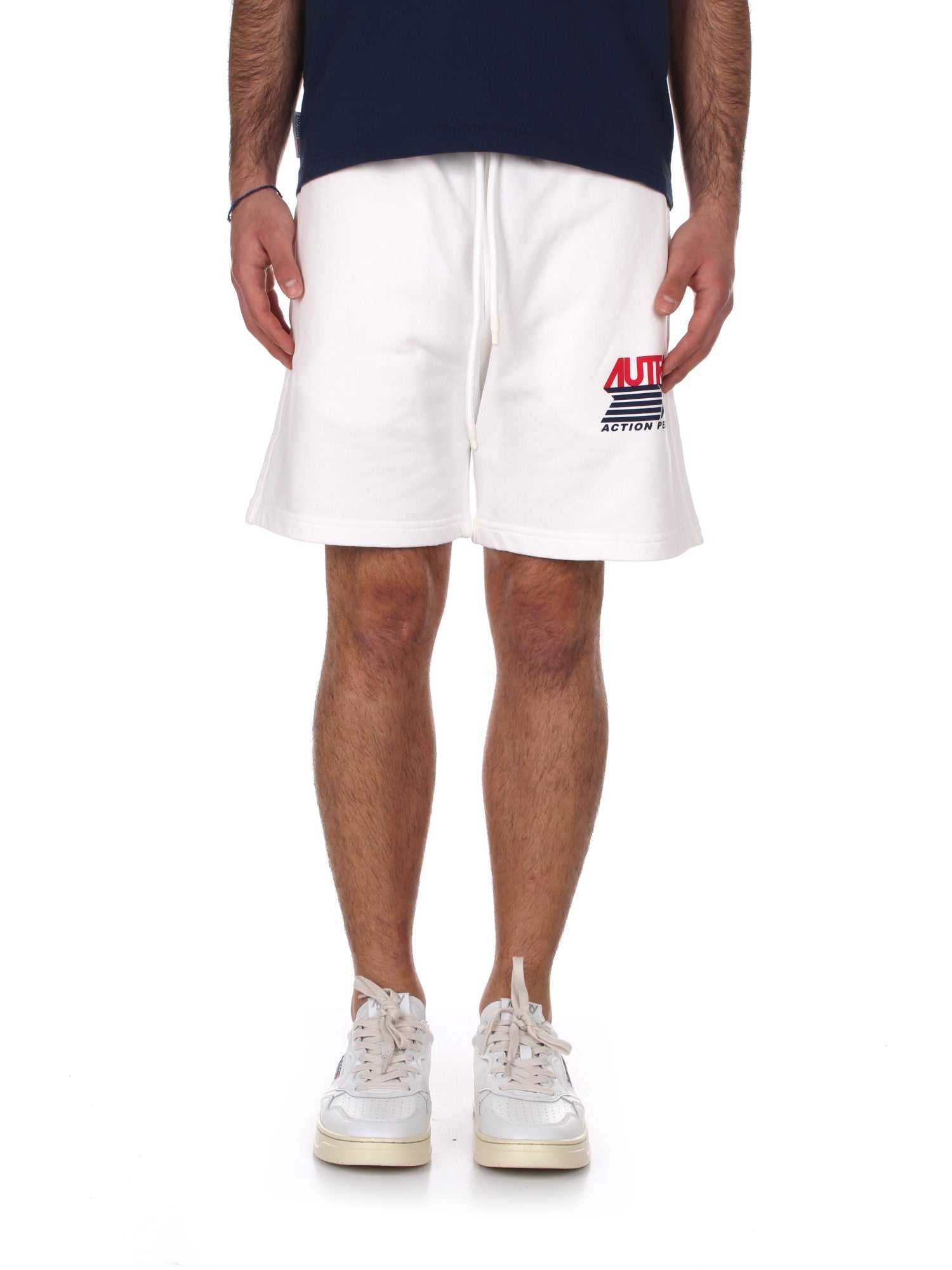 BERMUDA IN FELPA AUTRY ACTION BIANCO