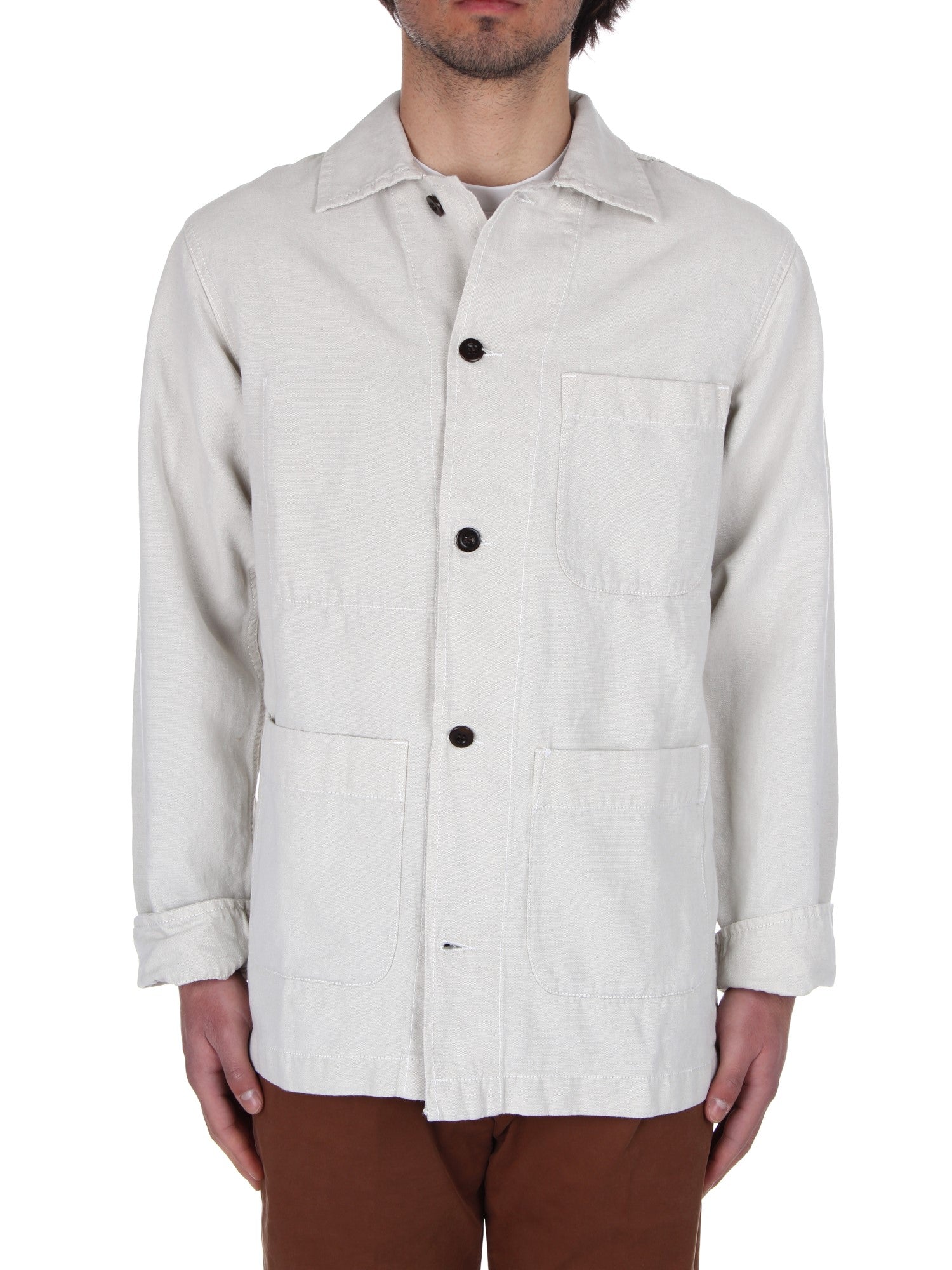 GIACCA CAMICIA CHESAPEAKE'S ST. MALO IVORY