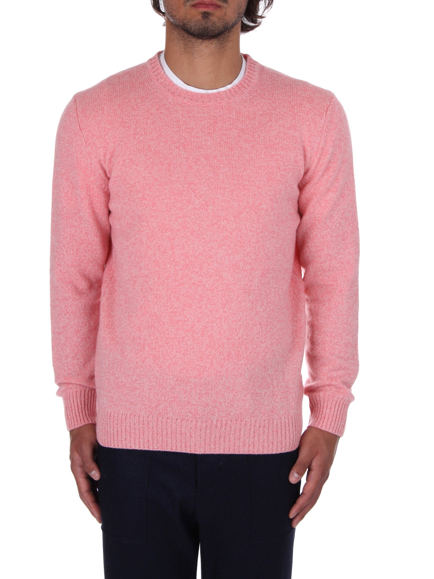 MAGLIA GIROCOLLO H953 ROSA 42
