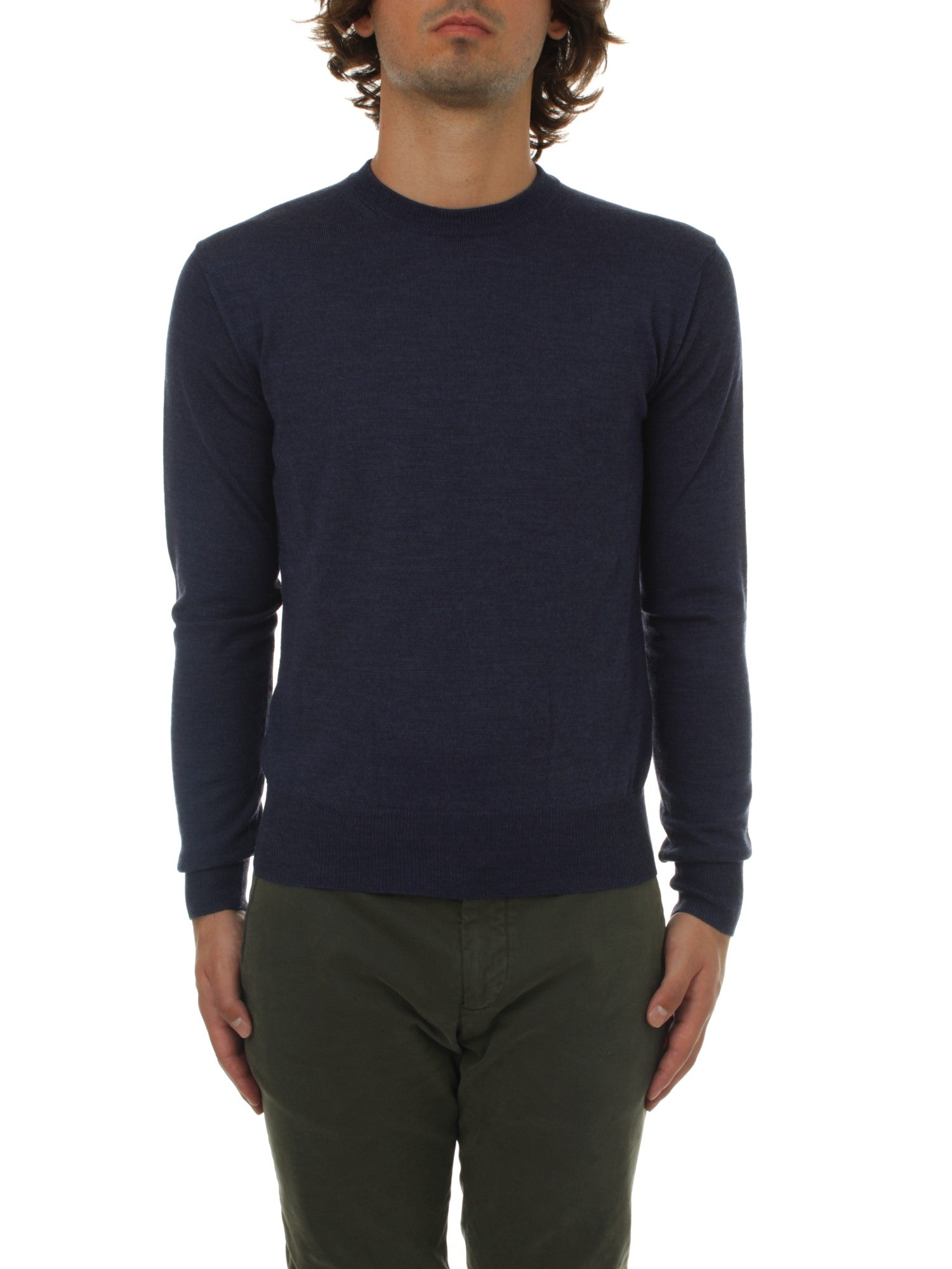 MAGLIA GIROCOLLO ALTEA BLU 10