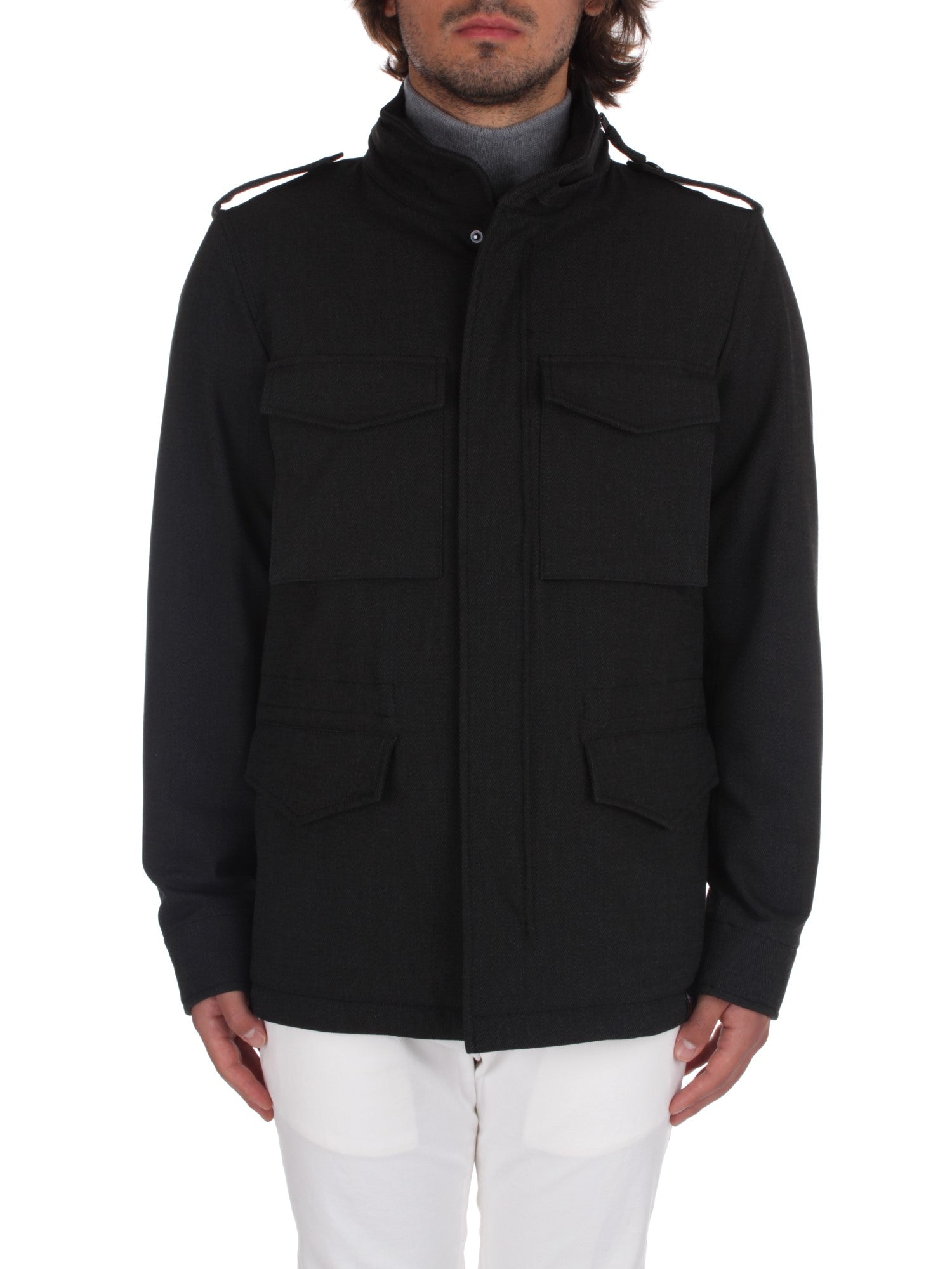 FIELD JACKET ASPESI MINIFIELD GRIGIO 1189