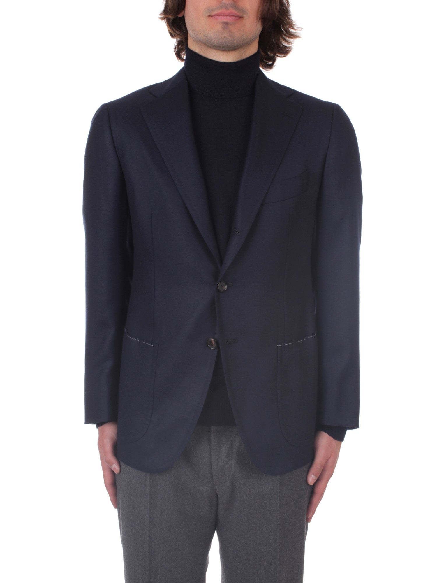 BLAZER MONOPETTO CESARE ATTOLINI BLU B23