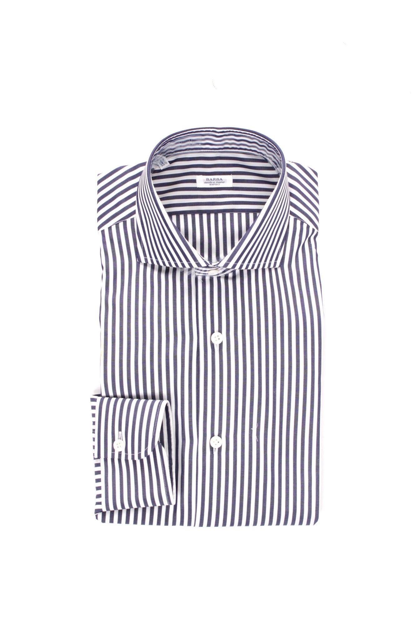 CAMICIA COLLO FRANCESE BARBA BIANCO BLU 2