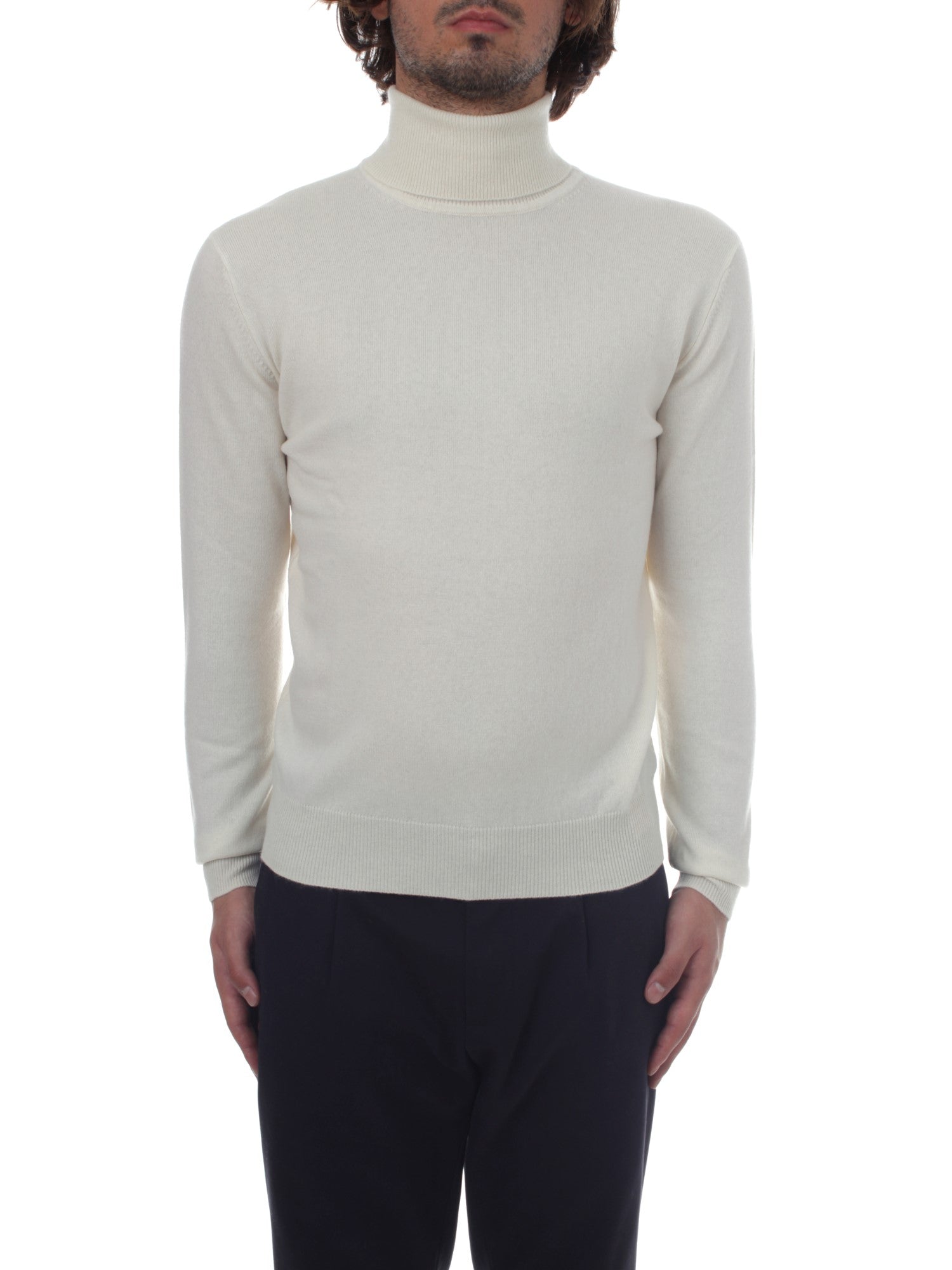 MAGLIA DOLCEVITA BRAMANI CASHMERE PANNA