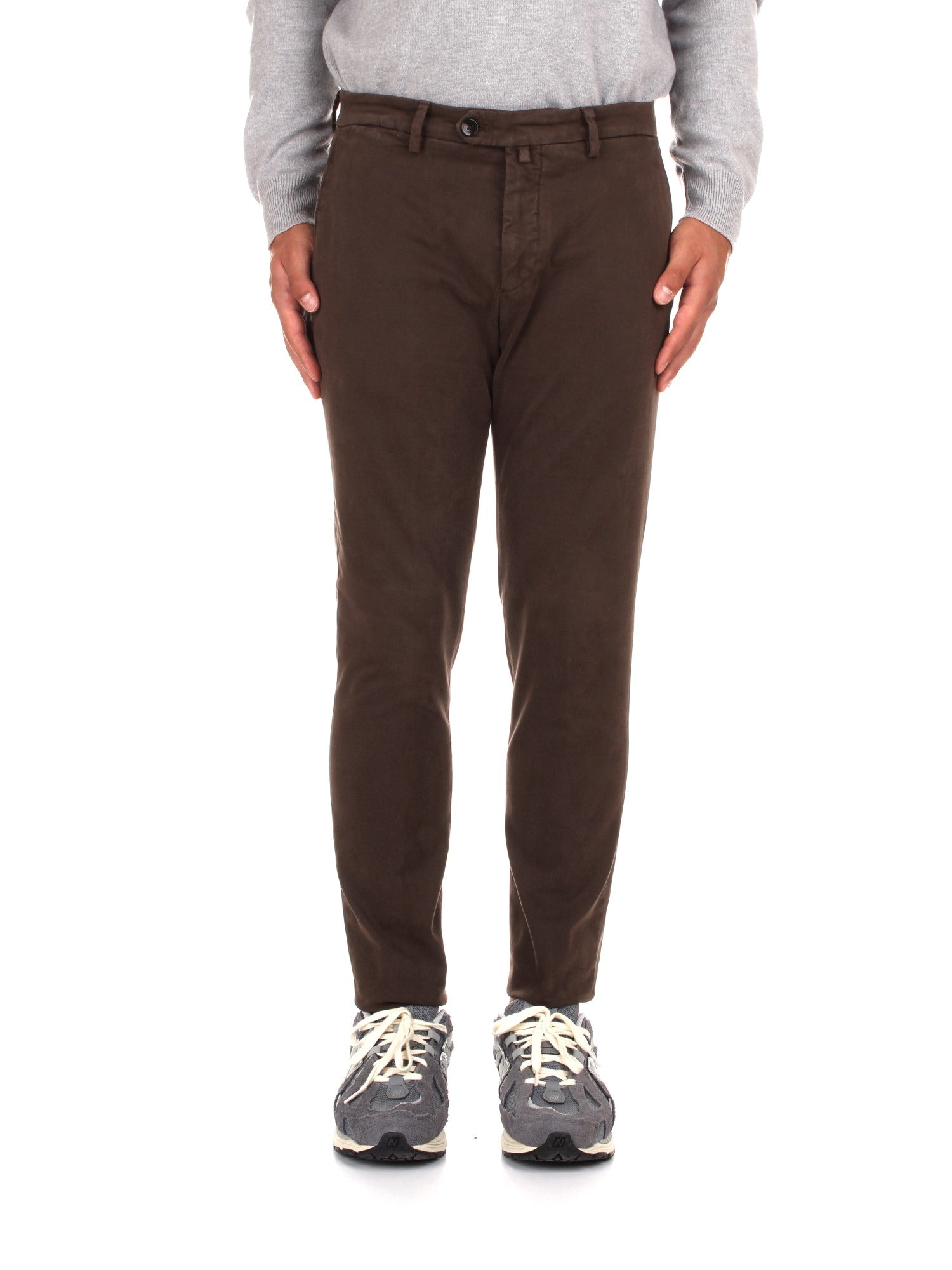 PANTALONI BRIGLIA BG04 MARRONE 46
