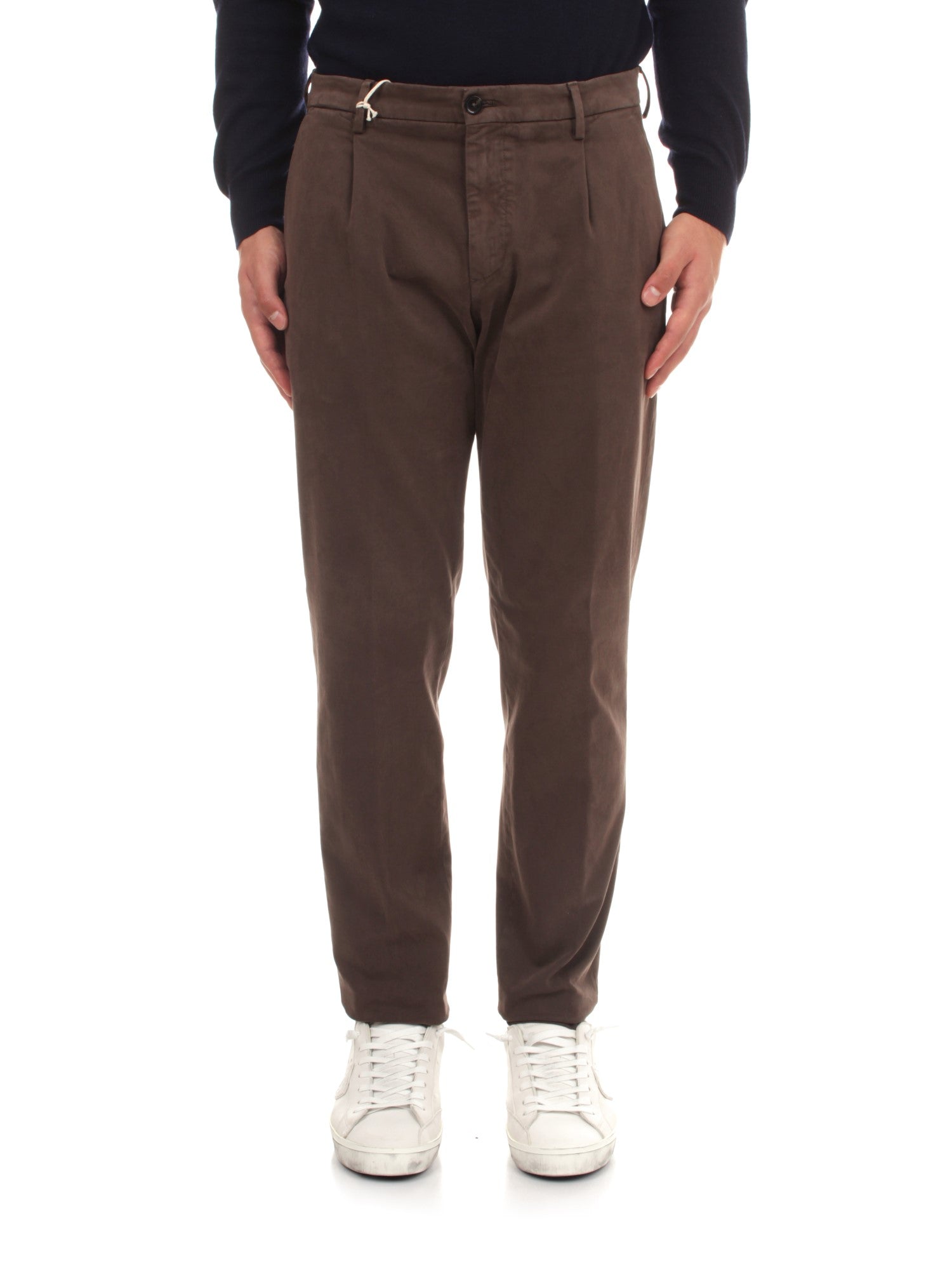PANTALONI BRIGLIA TIBERIO CAMOSCIO 46