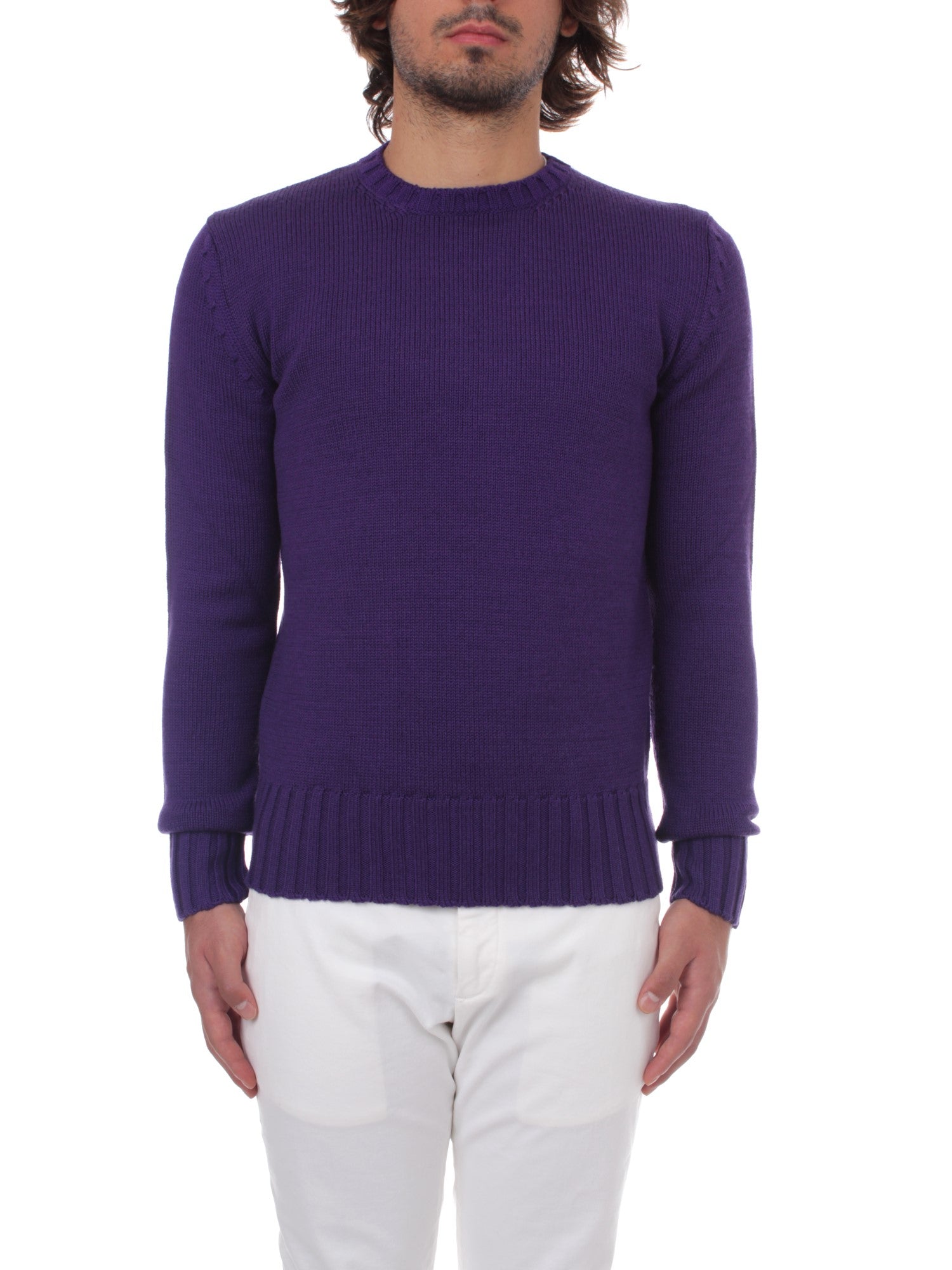 MAGLIA GIROCOLLO HINDUSTRIE VIOLA 70