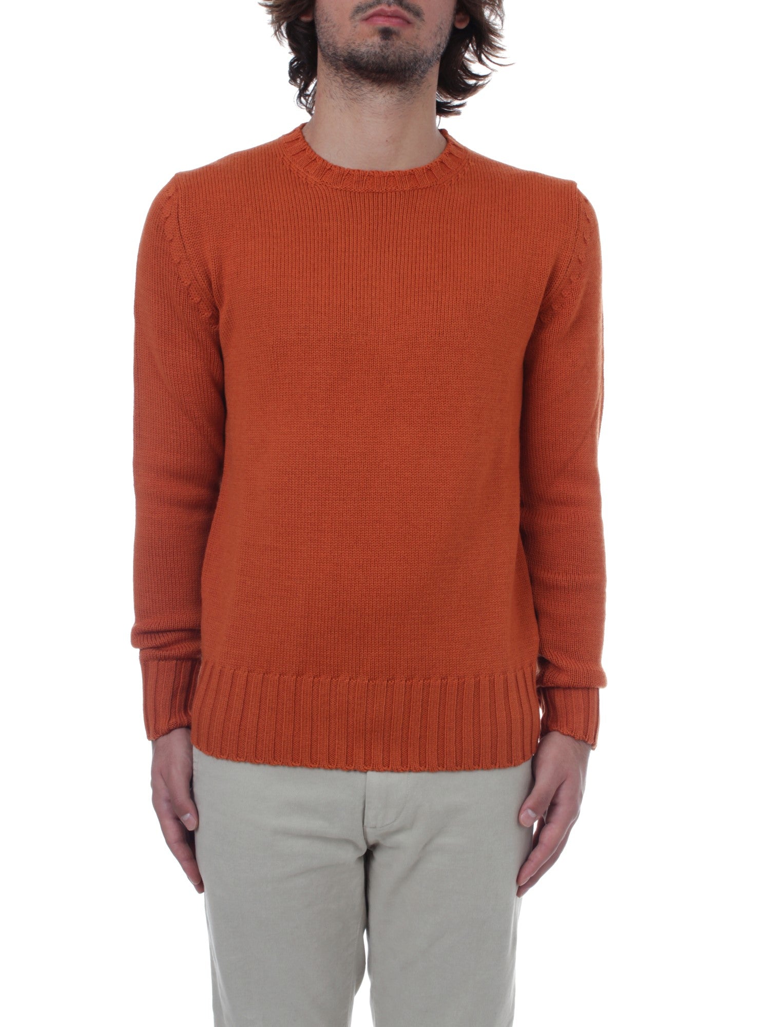 MAGLIA GIROCOLLO HINDUSTRIE ARANCIO 75
