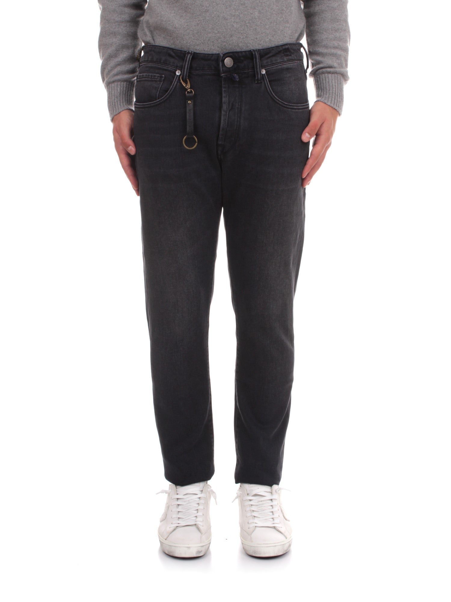 JEANS 5 TASCHE INCOTEX BLUE DIVISION GRIGIO WASH 2