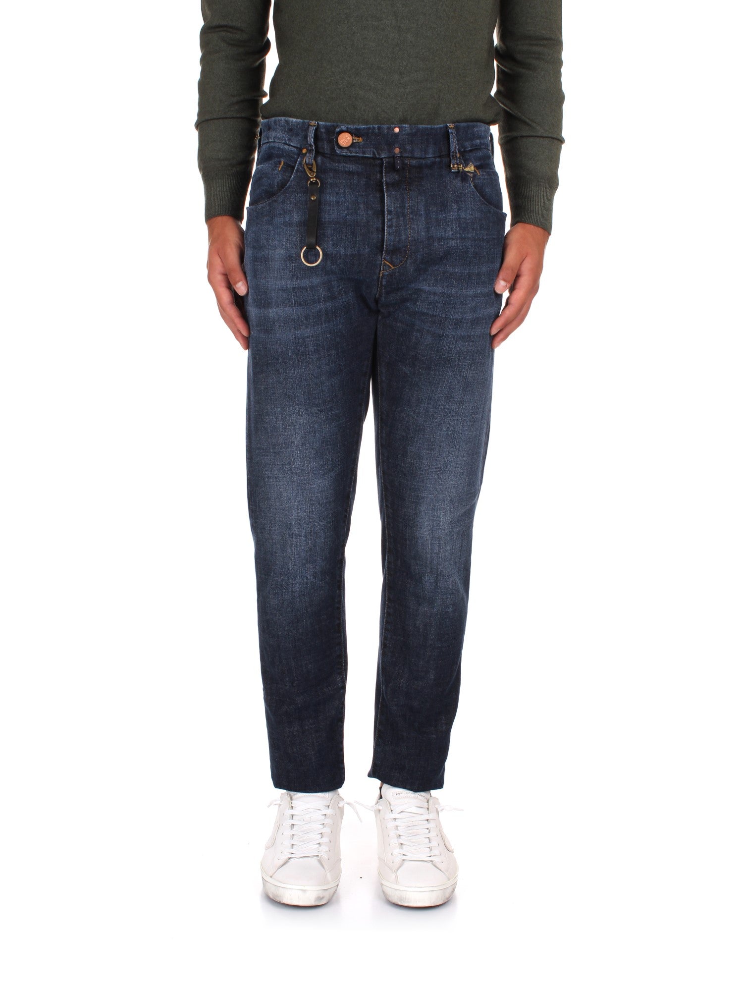 JEANS 5 TASCHE INCOTEX BLUE DIVISION WASH 4