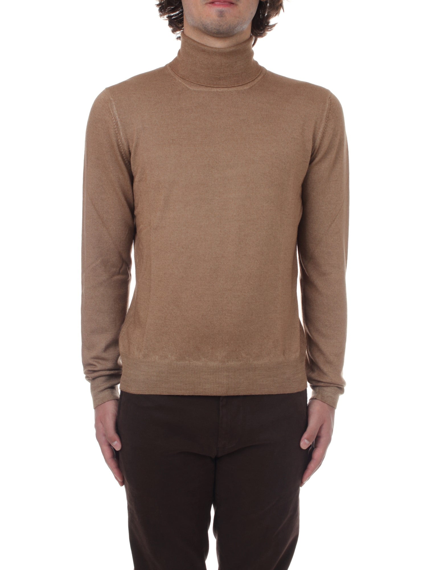 MAGLIA DOLCEVITA LA FILERIA MARRONE 112