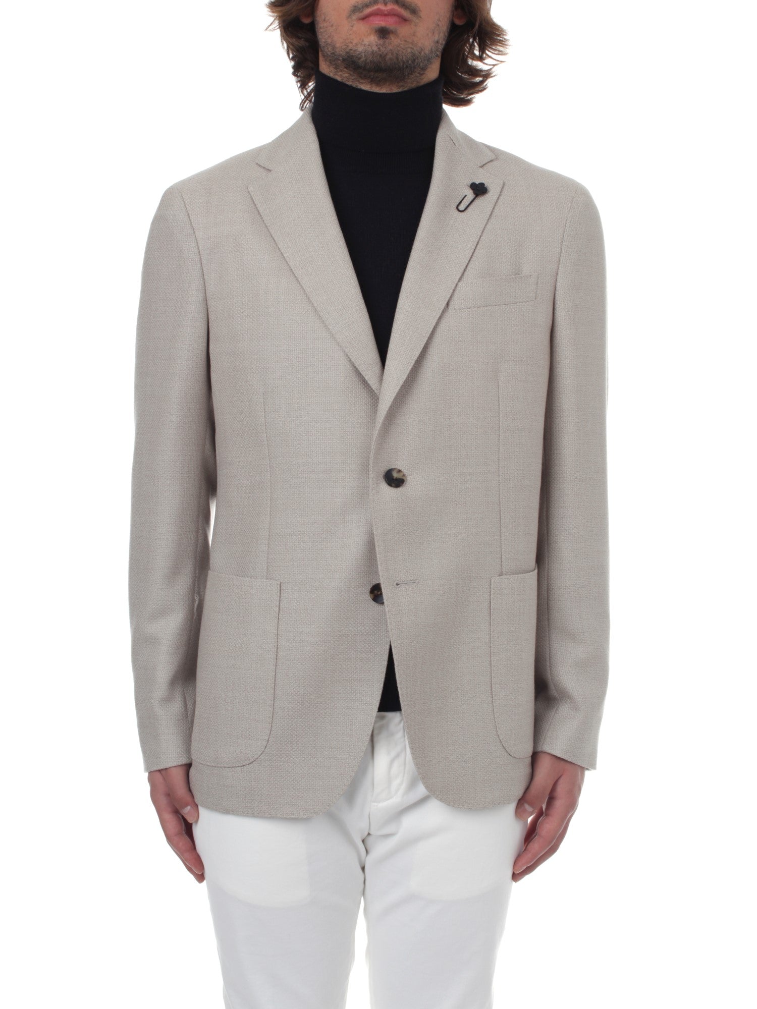 BLAZER MONOPETTO LARDINI ADVANCE BEIGE 150