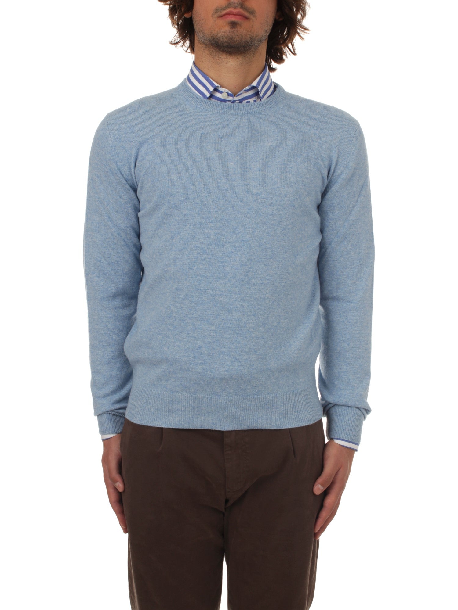 MAGLIA GIROCOLLO MAURO OTTAVIANI TURCHESE 200056