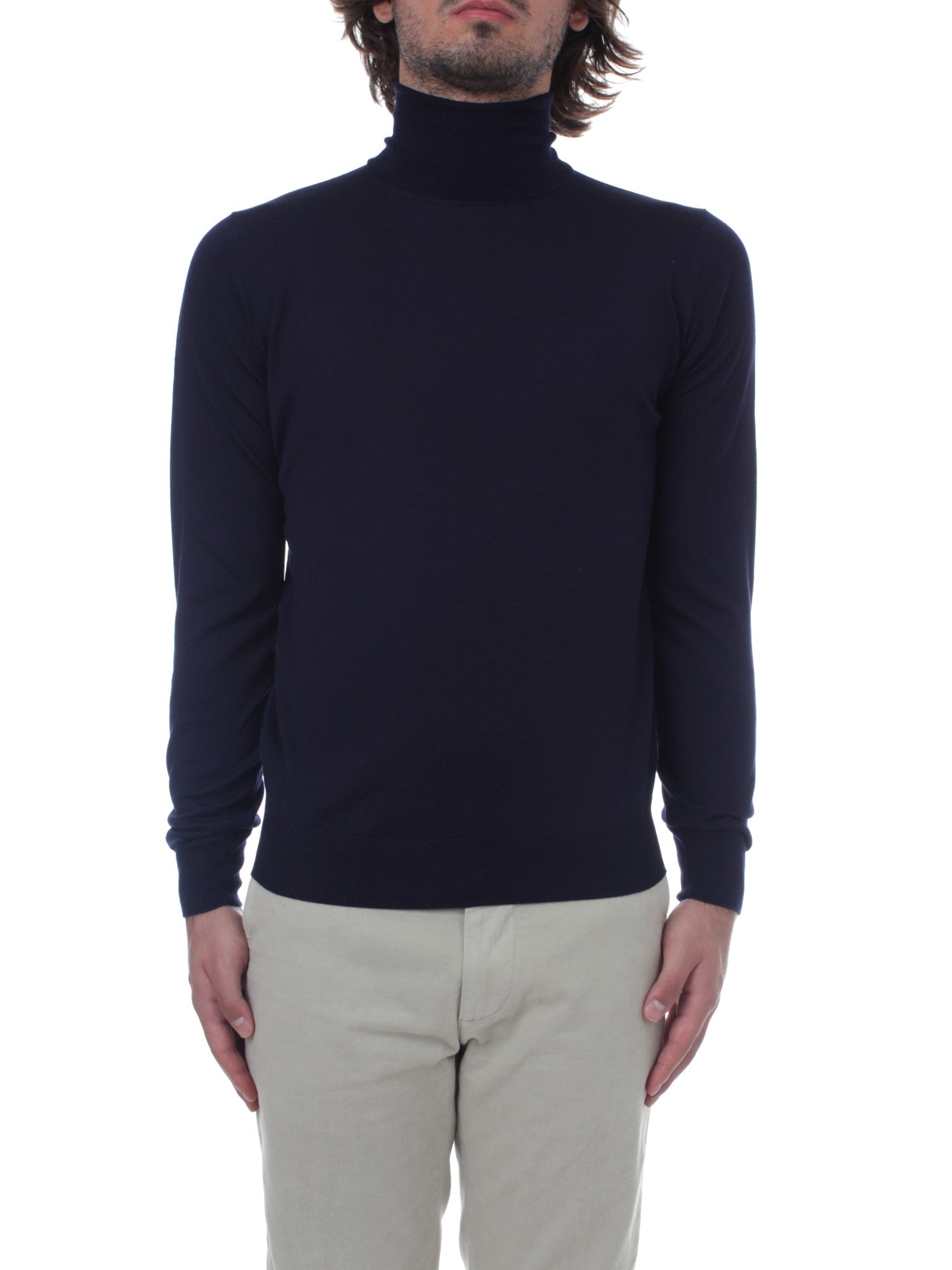 MAGLIA DOLCEVITA HINDUSTRIE BLU 880