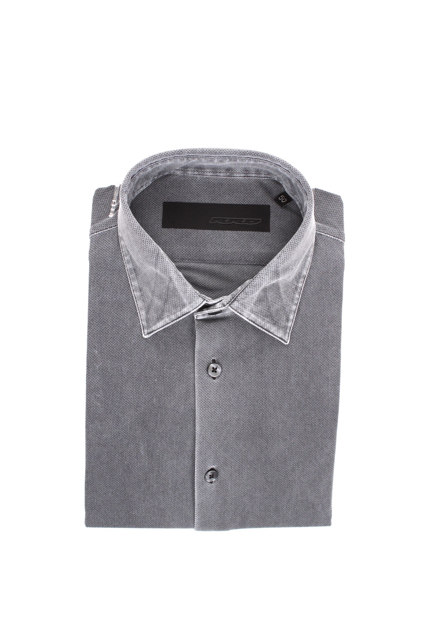 CAMICIA RRD TECHNO WASH NERO 10