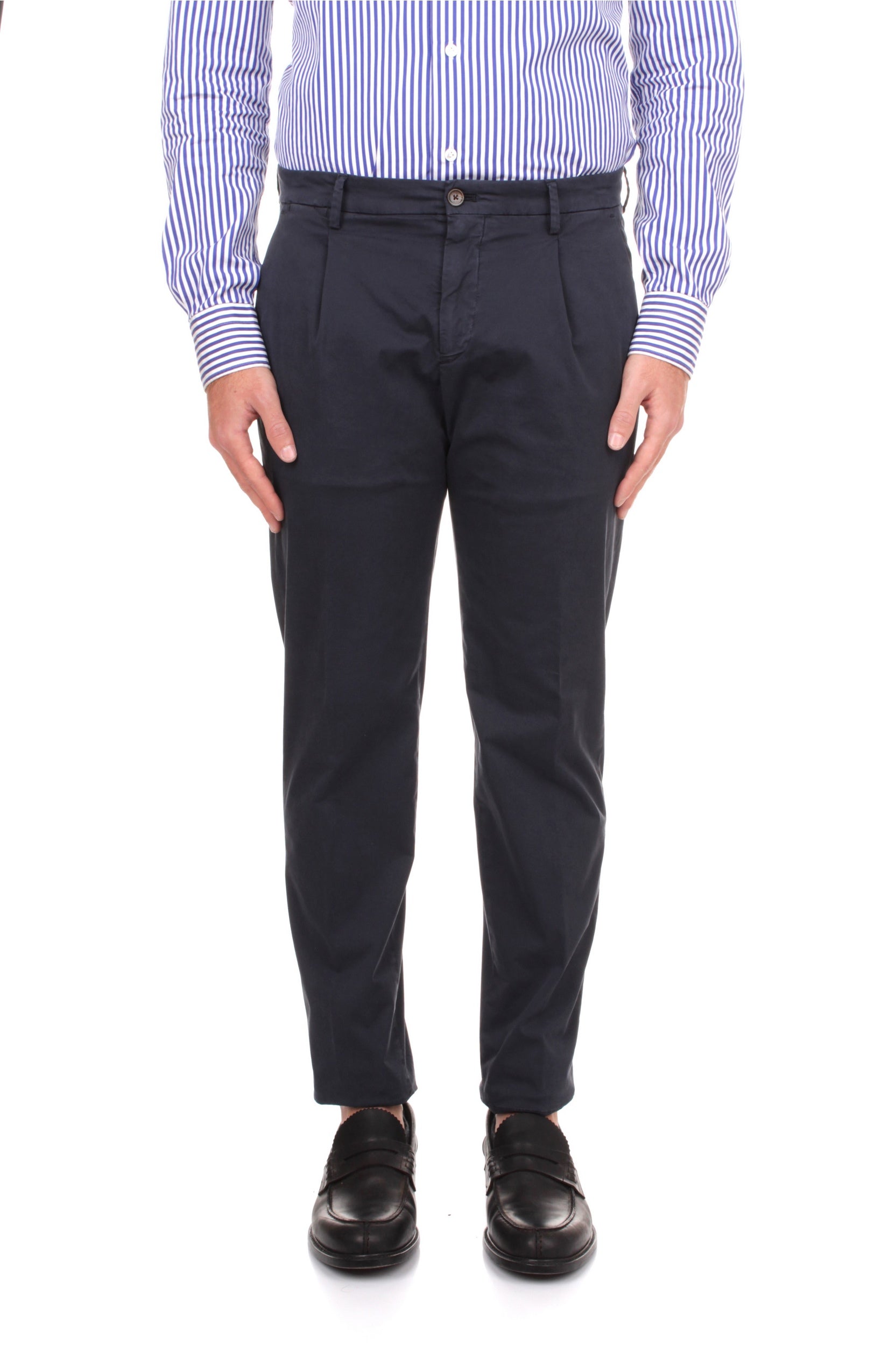 PANTALONI BRIGLIA TIBERIO BLU 11