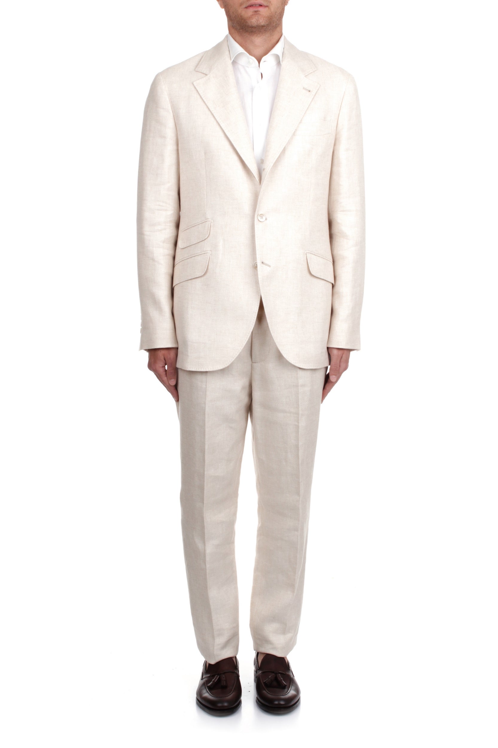 ABITO MONOPETTO BRUNELLO CUCINELLI SABBIA C001