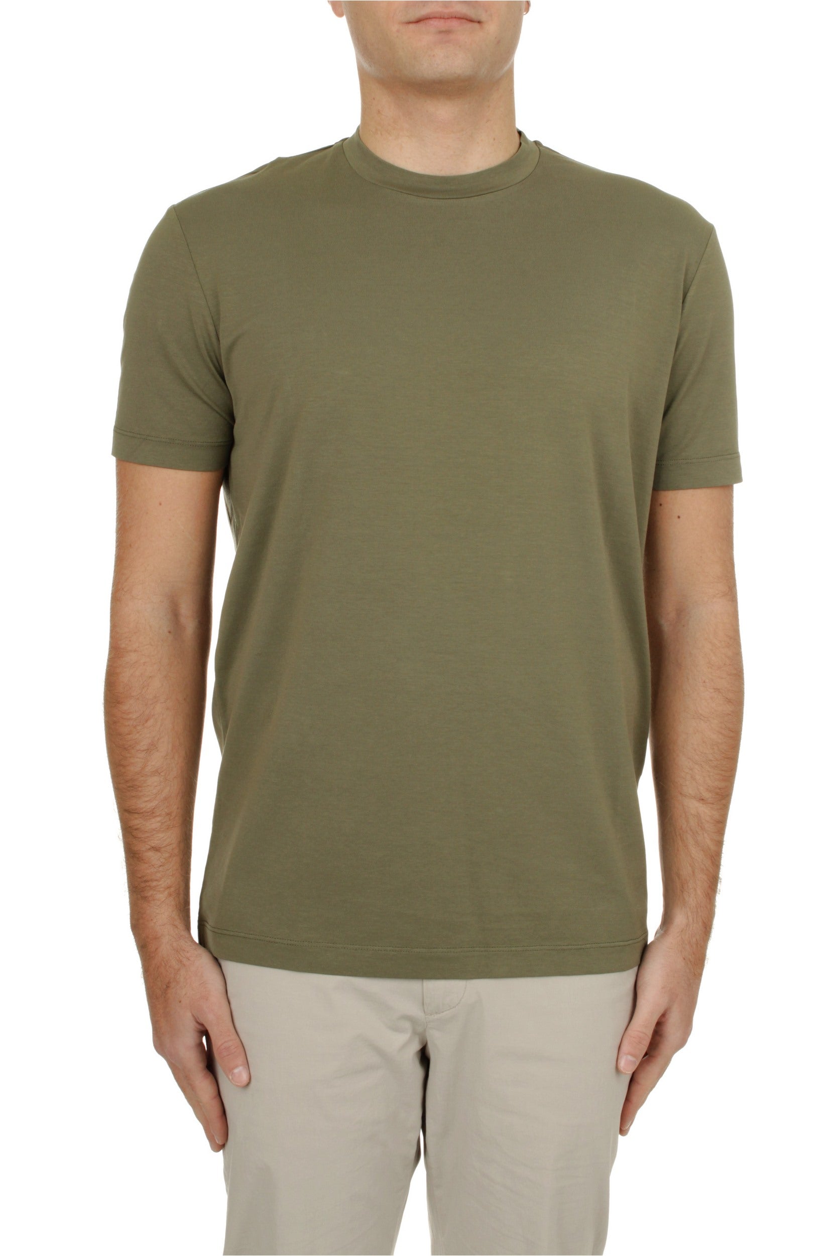 T-SHIRT MANICHE CORTE ALTEA LEWIS VERDE 45